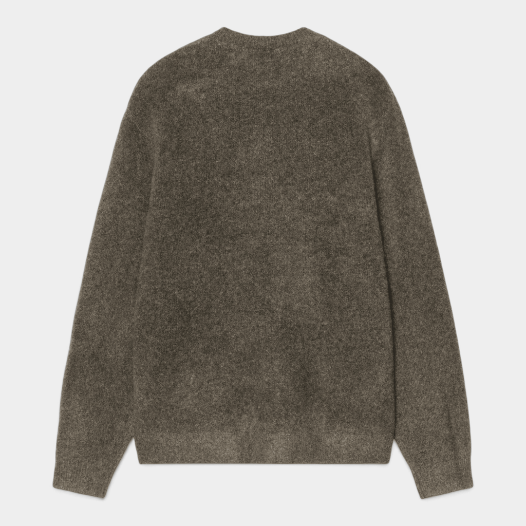 CARHARTT WIP - Carhartt Wip Maglia Curtis girocollo - Verde/5 - Hubert Humangoods