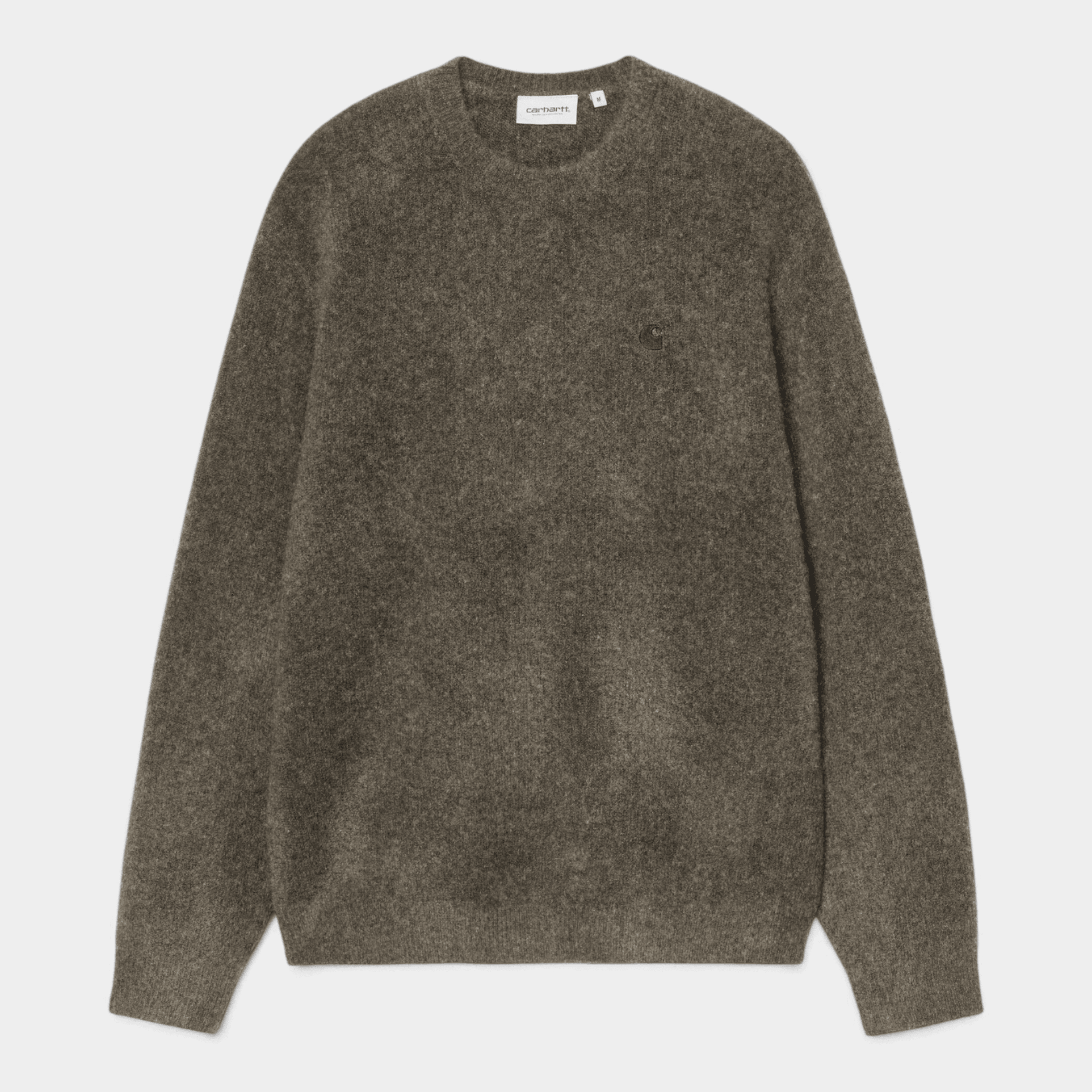 CARHARTT WIP - Carhartt Wip Maglia Curtis girocollo - Verde/1 - Hubert Humangoods