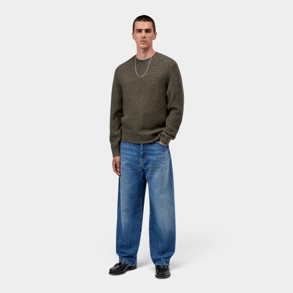 CARHARTT WIP - Carhartt Wip Maglia Curtis girocollo - Verde/3 - Hubert Humangoods