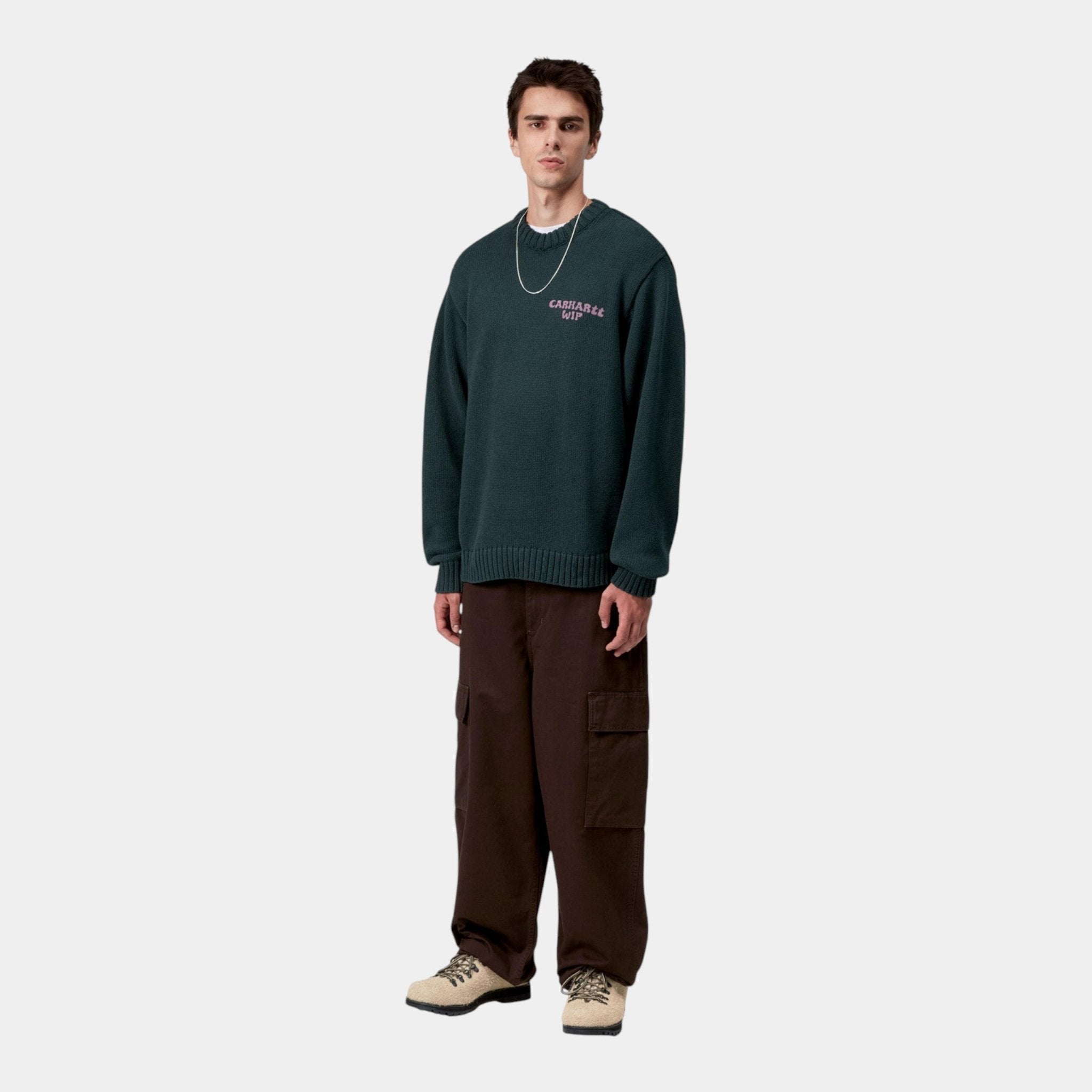 CARHARTT WIP Carhartt Wip Maglia Helix - Verde - Hubert Humangoods