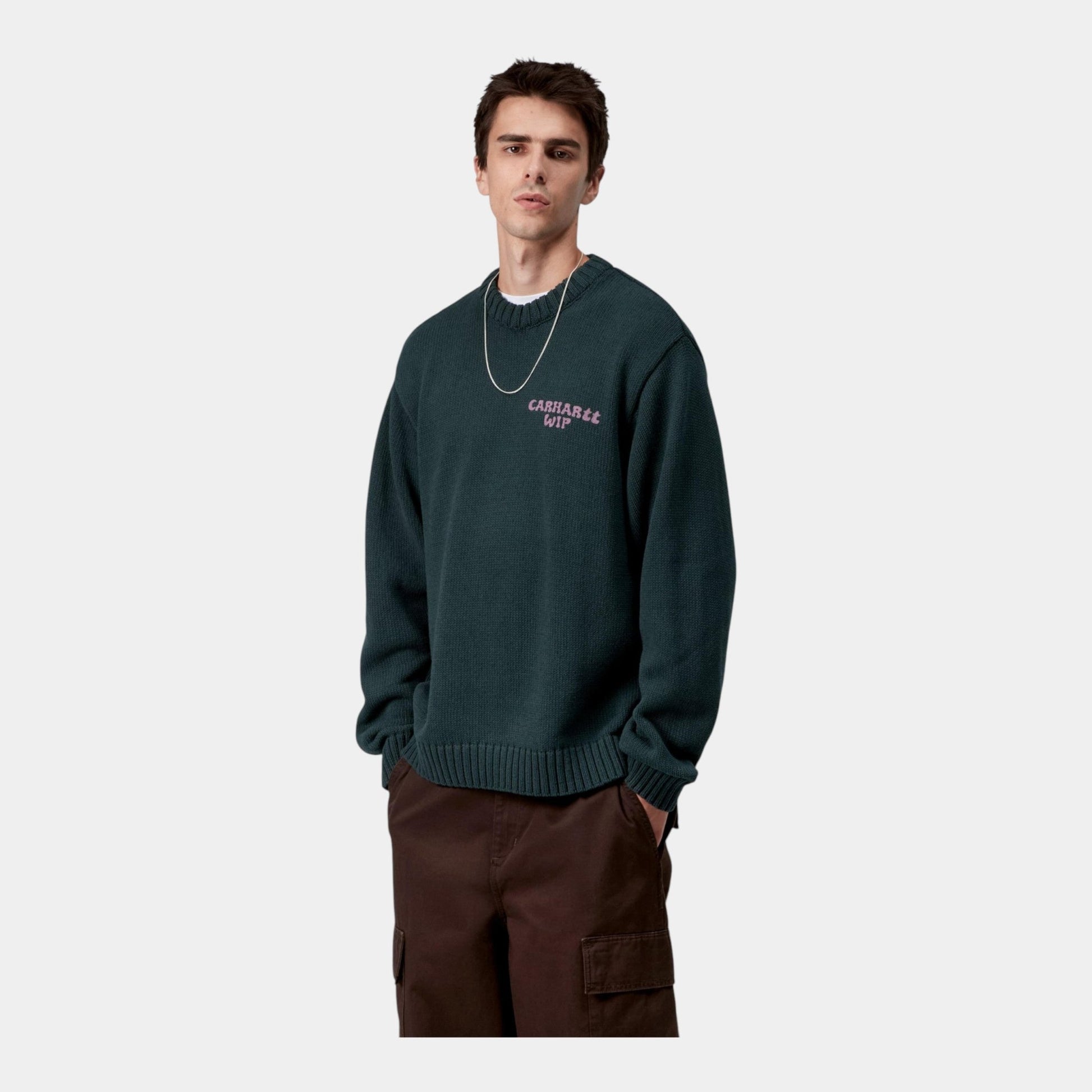 CARHARTT WIP Carhartt Wip Maglia Helix - Verde - Hubert Humangoods