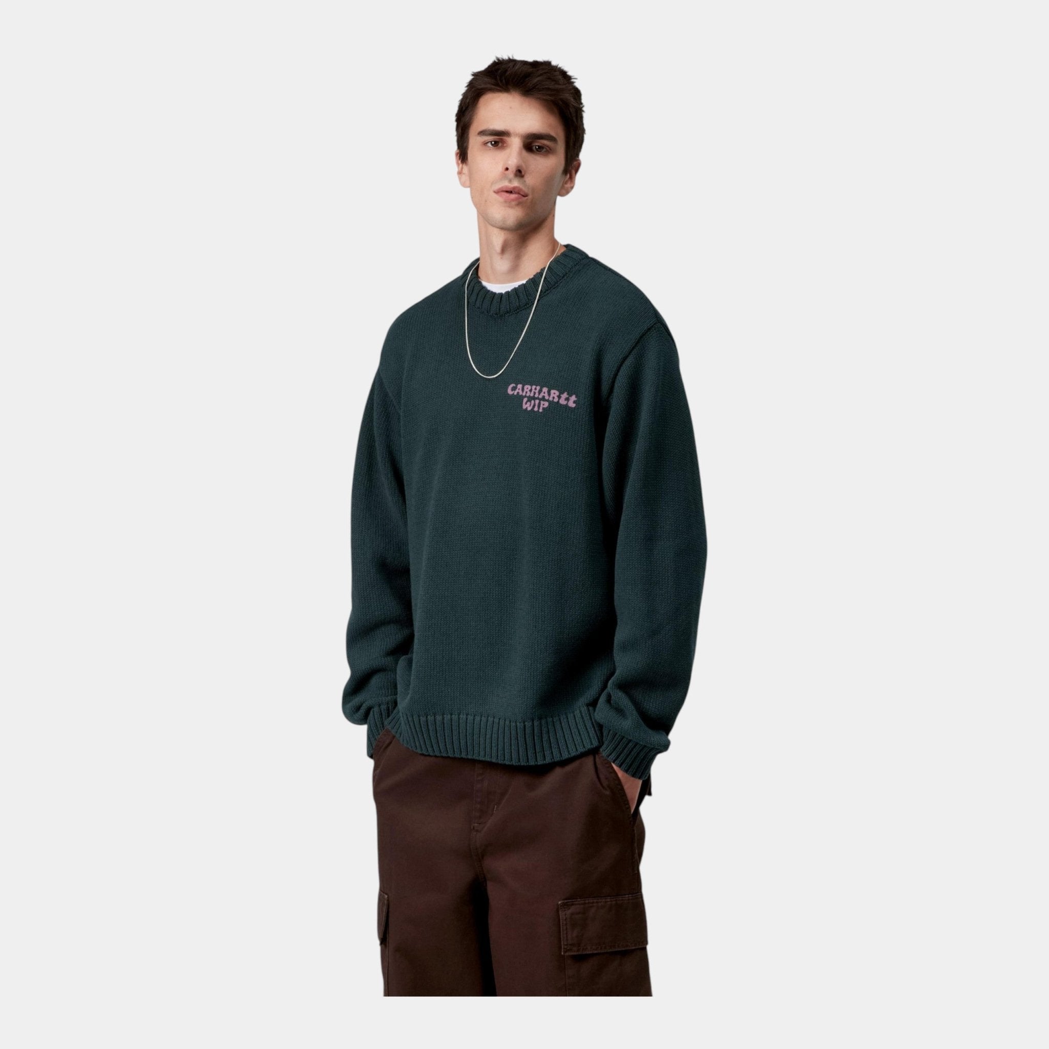 CARHARTT WIP Carhartt Wip Maglia Helix - Verde - Hubert Humangoods