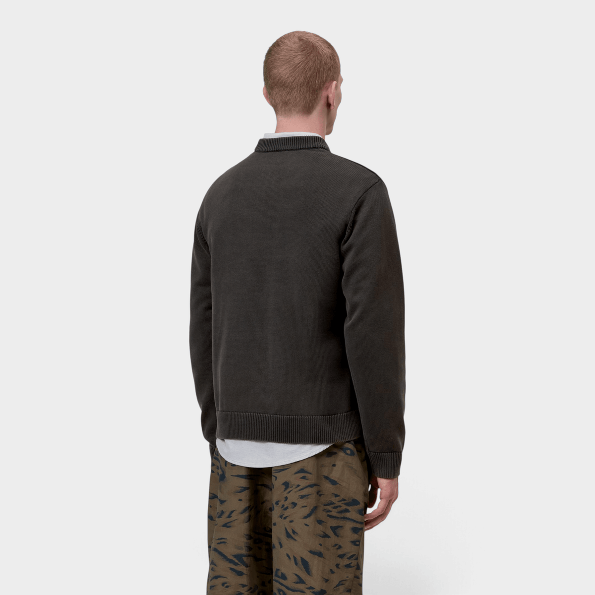 CARHARTT WIP - Carhartt Wip Maglia Kori in cotone tinto capo - Nero/4 - Hubert Humangoods