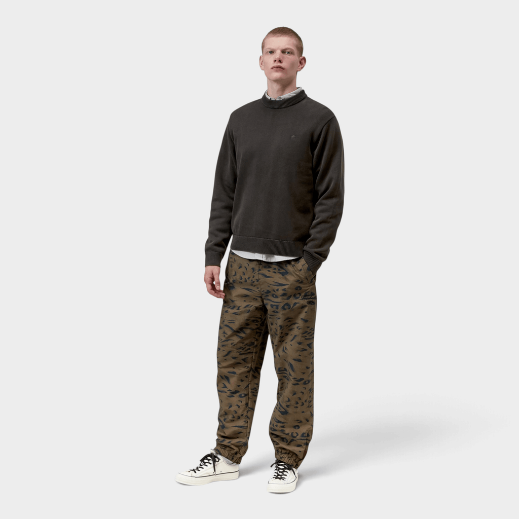 CARHARTT WIP - Carhartt Wip Maglia Kori in cotone tinto capo - Nero/3 - Hubert Humangoods