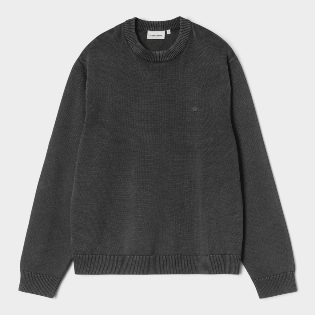 CARHARTT WIP - Carhartt Wip Maglia Kori in cotone tinto capo - Nero/1 - Hubert Humangoods