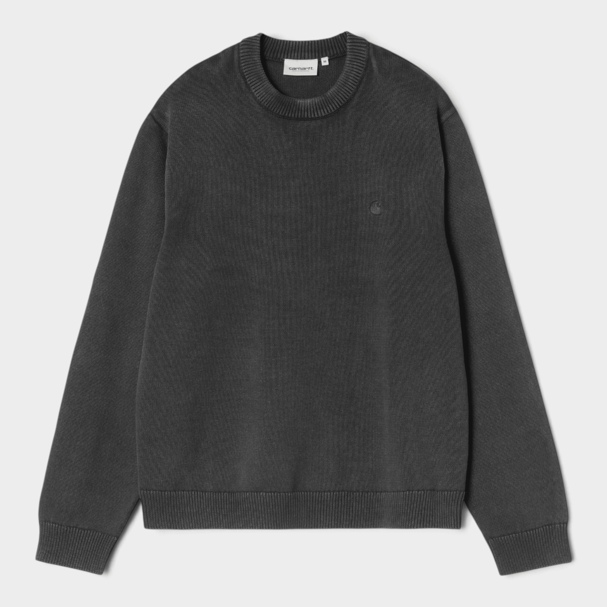 CARHARTT WIP - Carhartt Wip Maglia Kori in cotone tinto capo - Nero/1 - Hubert Humangoods