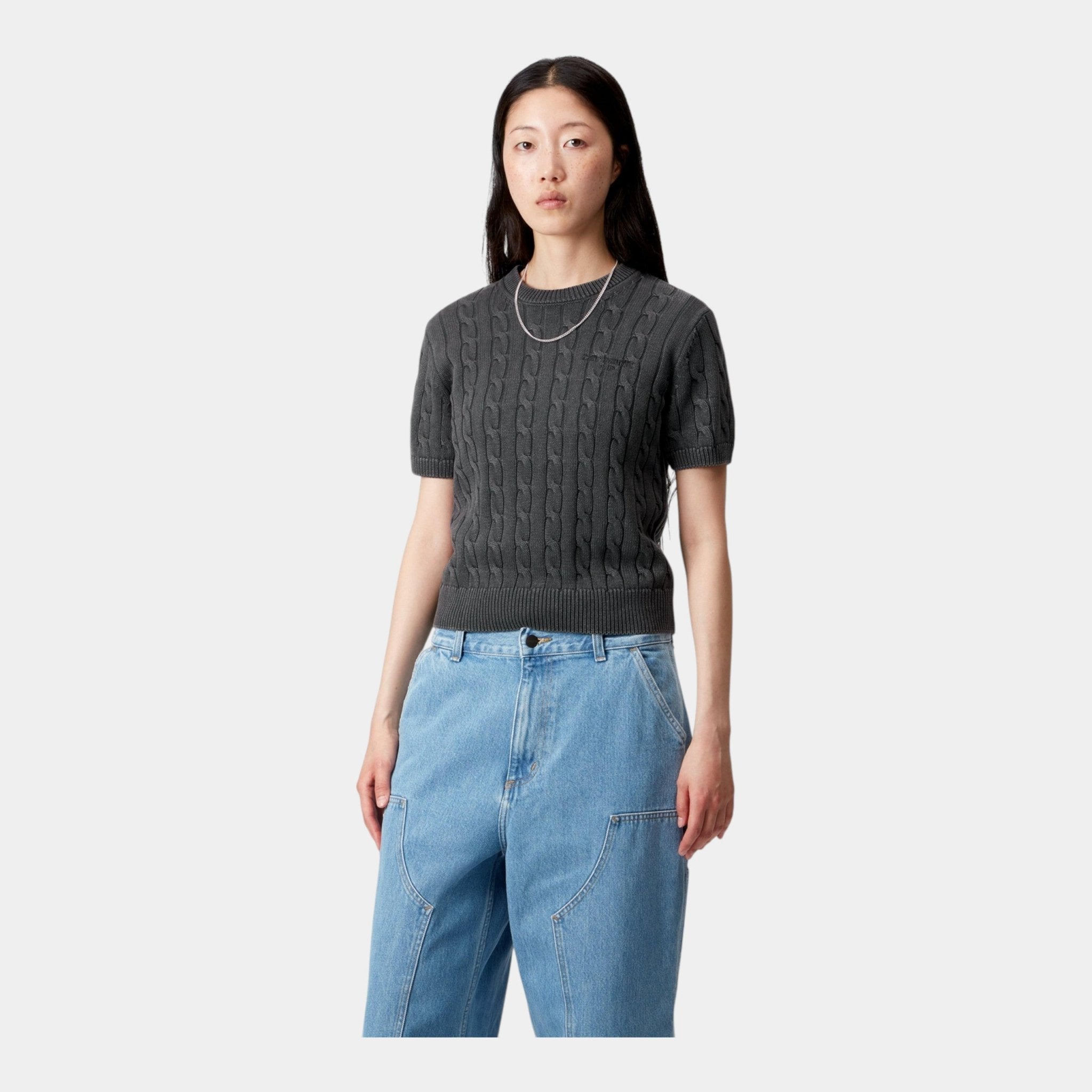 CARHARTT WIP Carhartt Wip Maglia W' Carter - Antracite - Hubert Humangoods