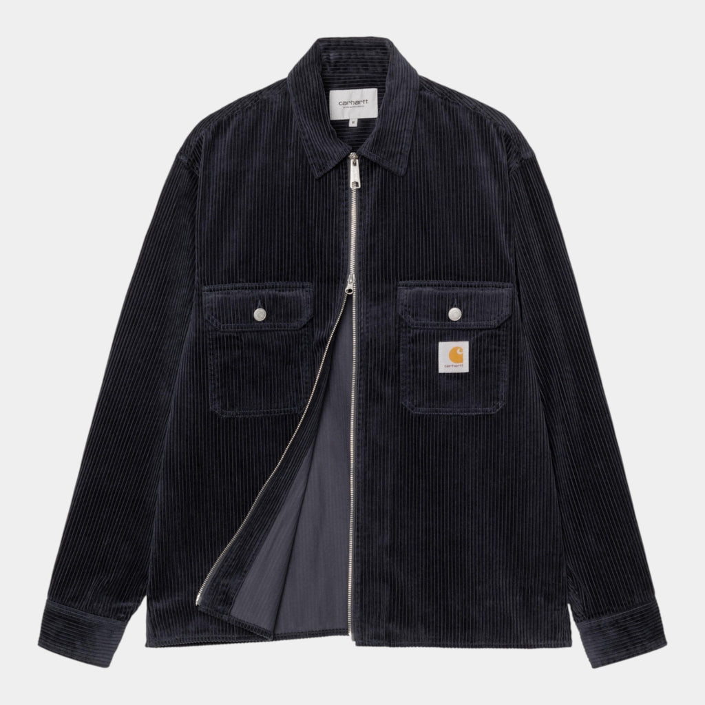 CARHARTT WIP Carhartt Wip Overshirt Reynold - Blu - Hubert Humangoods