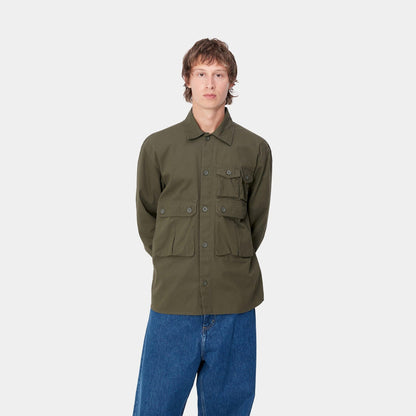 CARHARTT WIP Carhartt Wip Overshirt Tracker - Militare - Hubert Humangoods