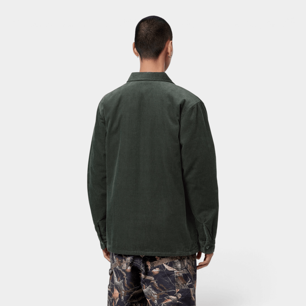 CARHARTT WIP - Carhartt Wip Overshirt Whitsome in velluto a coste - Verde/5 - Hubert Humangoods