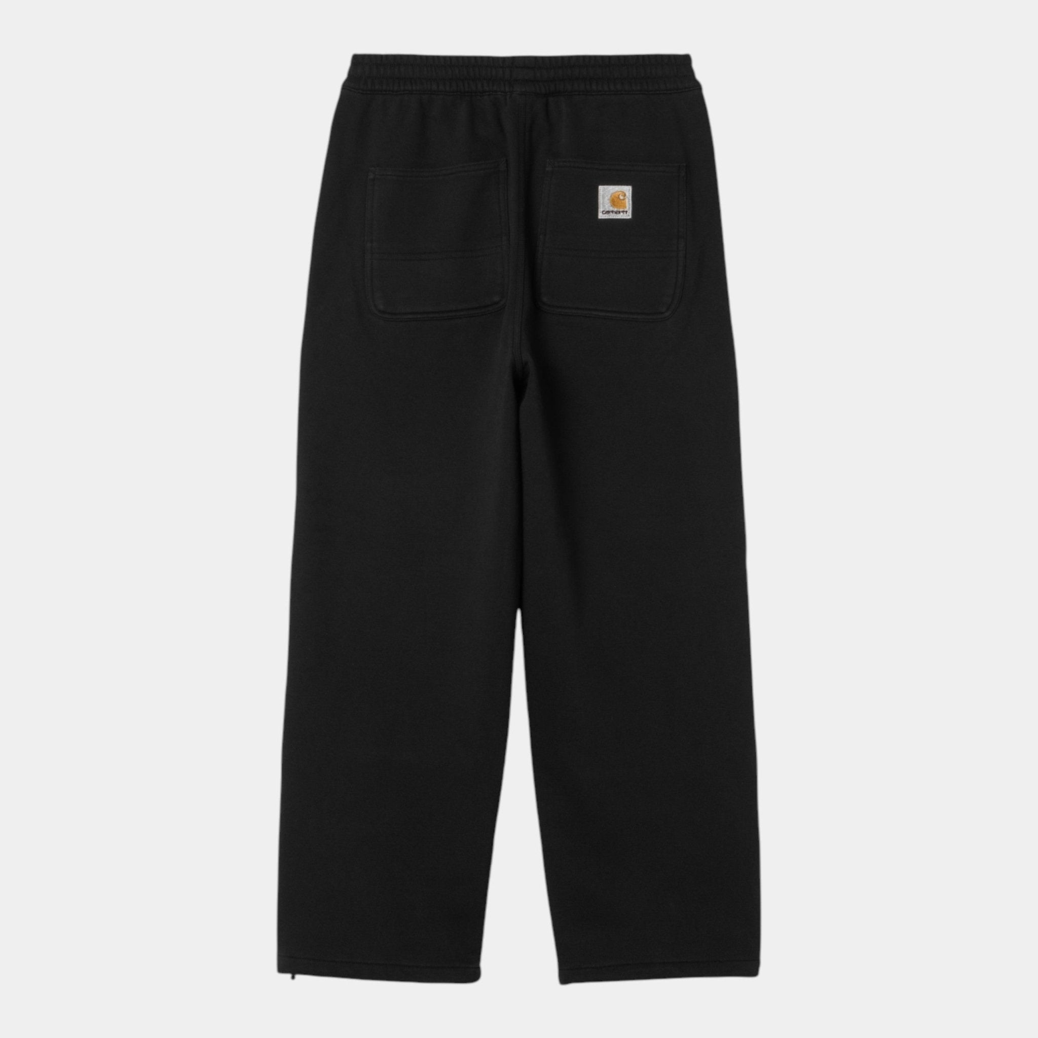 CARHARTT WIP - Carhartt Wip Pantalone in felpa Double knee - Nero/6 - Hubert Humangoods