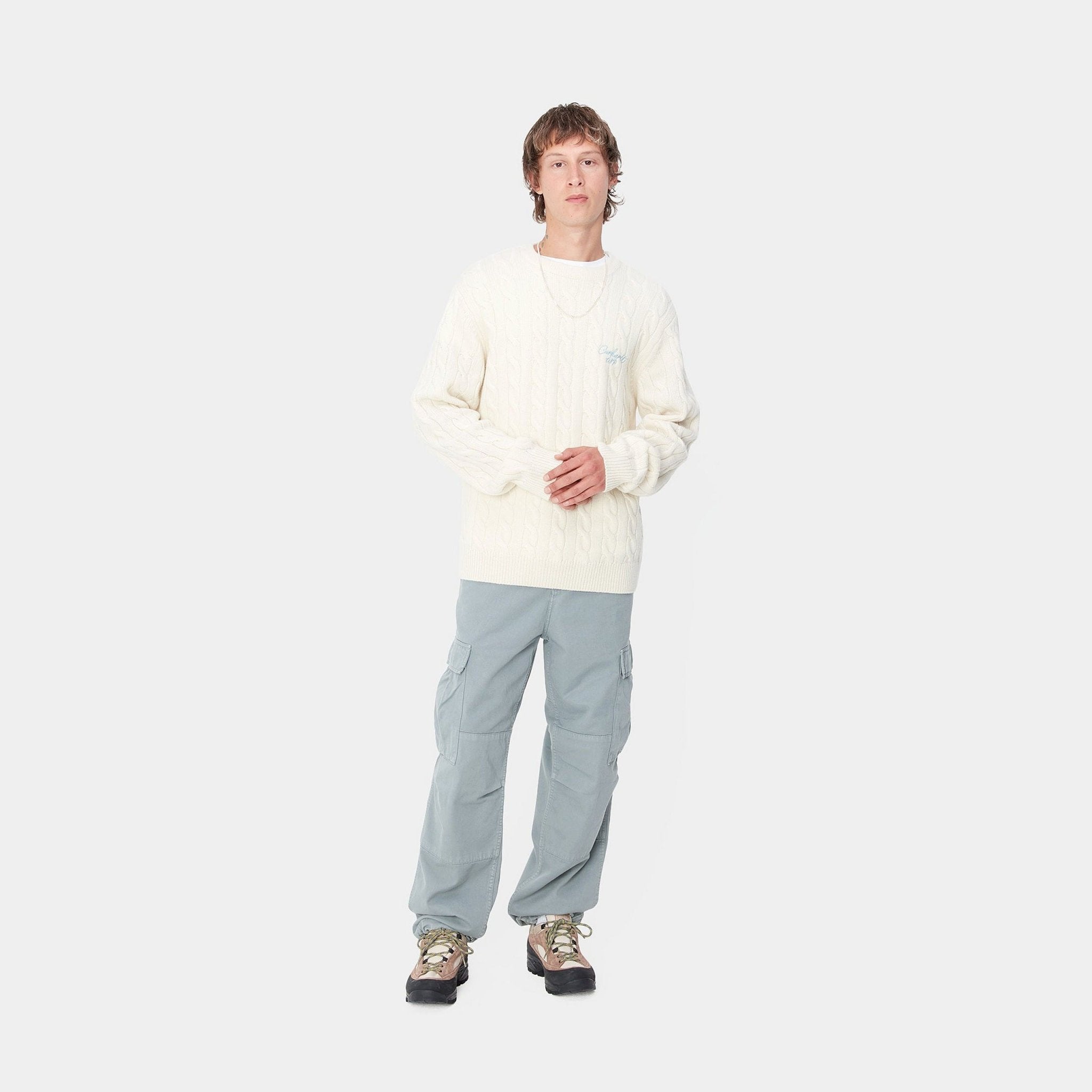 CARHARTT WIP Carhartt Wip Pantalone Regular cargo - Grigio - Hubert Humangoods