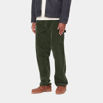 CARHARTT WIP Carhartt Wip Pantalone Single Knee in velluto - Verde - Hubert Humangoods