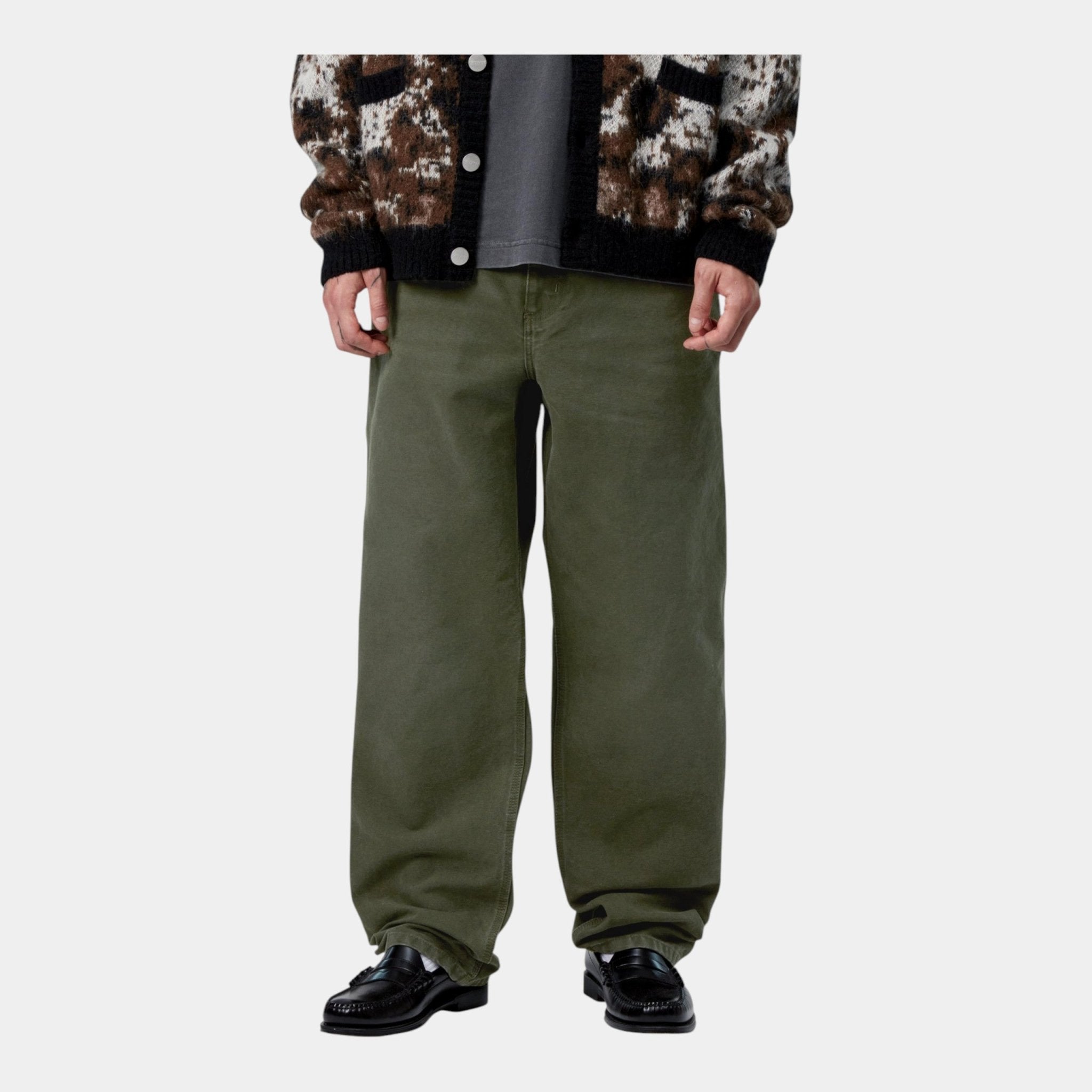 CARHARTT WIP Carhartt Wip Pantalone Single knee - Oliva - Hubert Humangoods