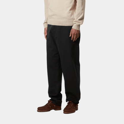 CARHARTT WIP Carhartt Wip Pantaloni Calder in Poplin - Nero - Hubert Humangoods