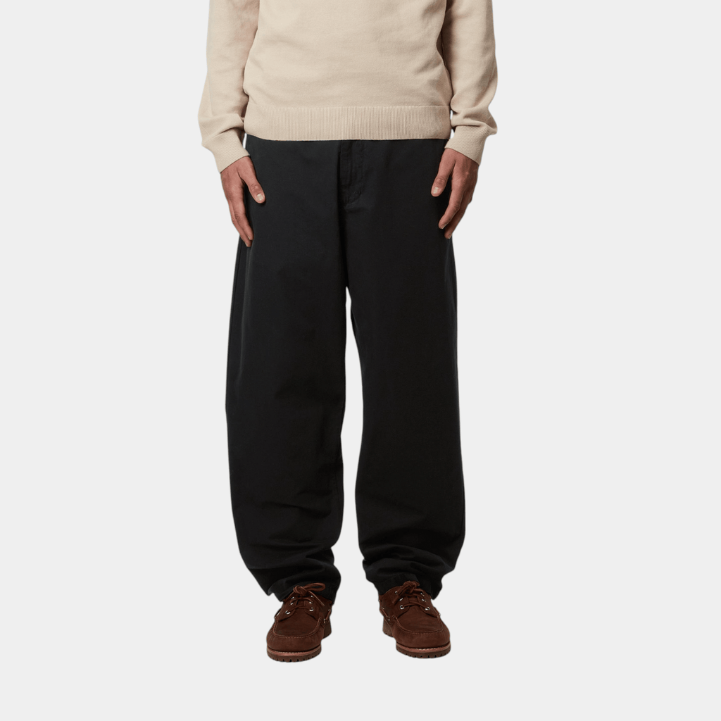 CARHARTT WIP - Carhartt Wip Pantaloni Calder in Poplin - Nero/2 - Hubert Humangoods