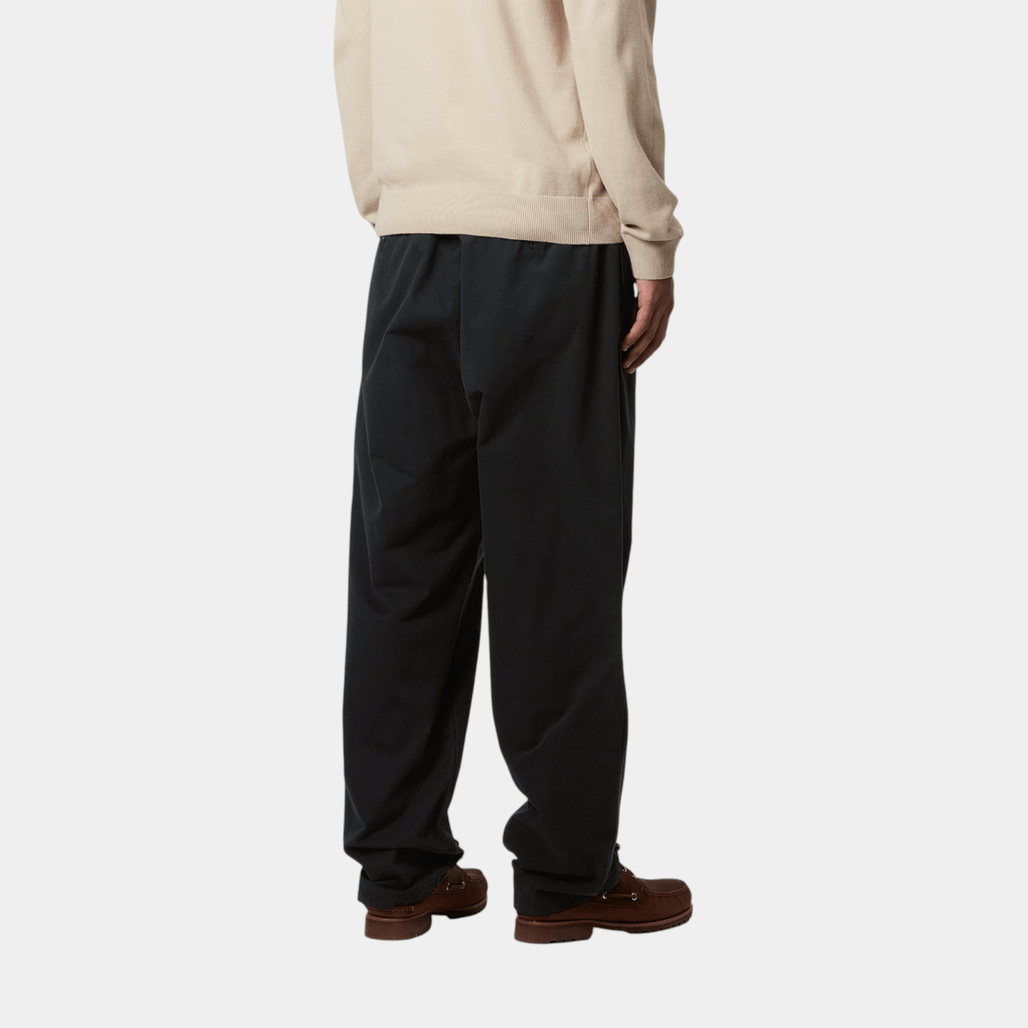 CARHARTT WIP Carhartt Wip Pantaloni Calder in Poplin - Nero - Hubert Humangoods