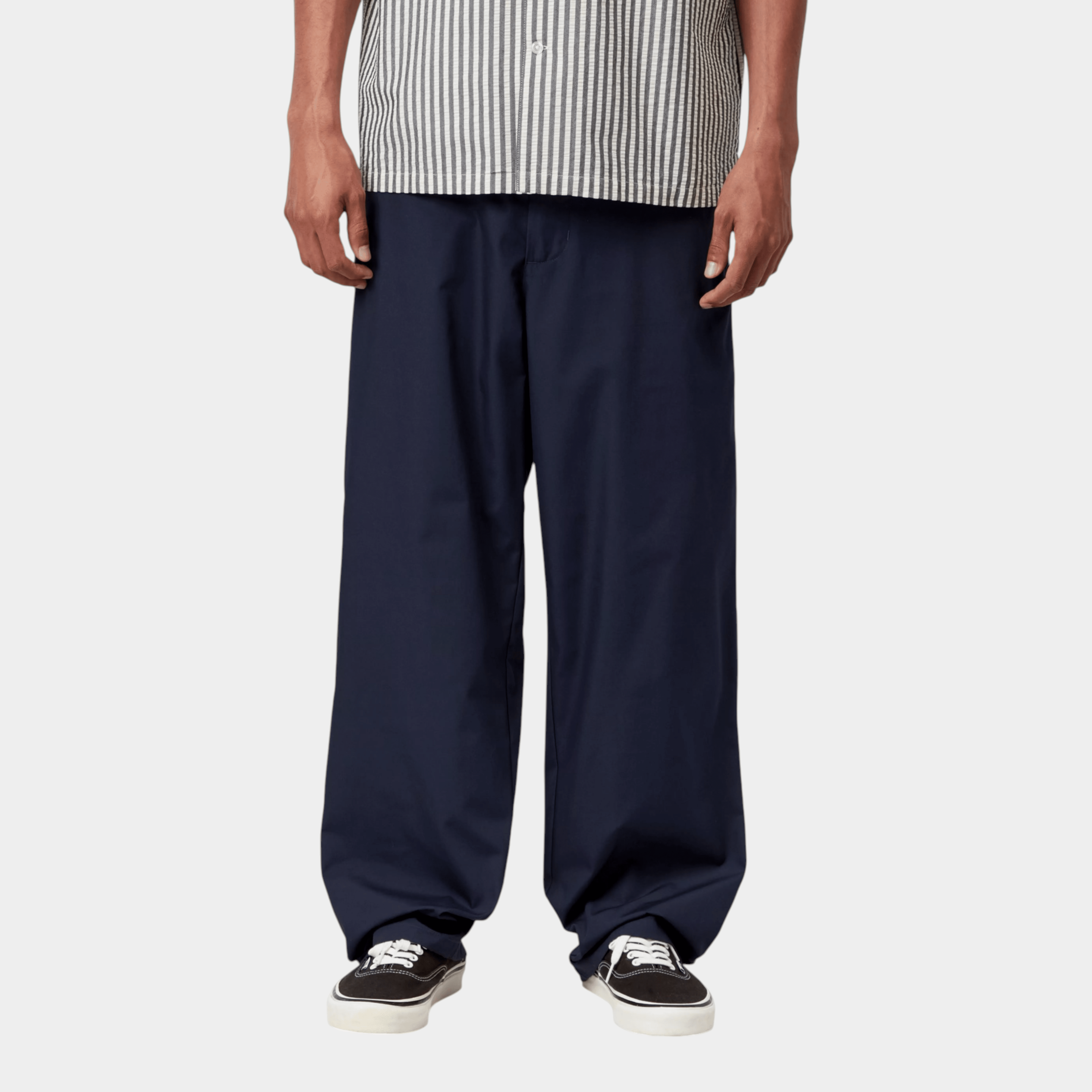 CARHARTT WIP - Carhartt Wip Pantaloni Calder summer - Blu/3 - Hubert Humangoods