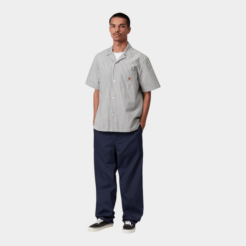 CARHARTT WIP - Carhartt Wip Pantaloni Calder summer - Blu/5 - Hubert Humangoods