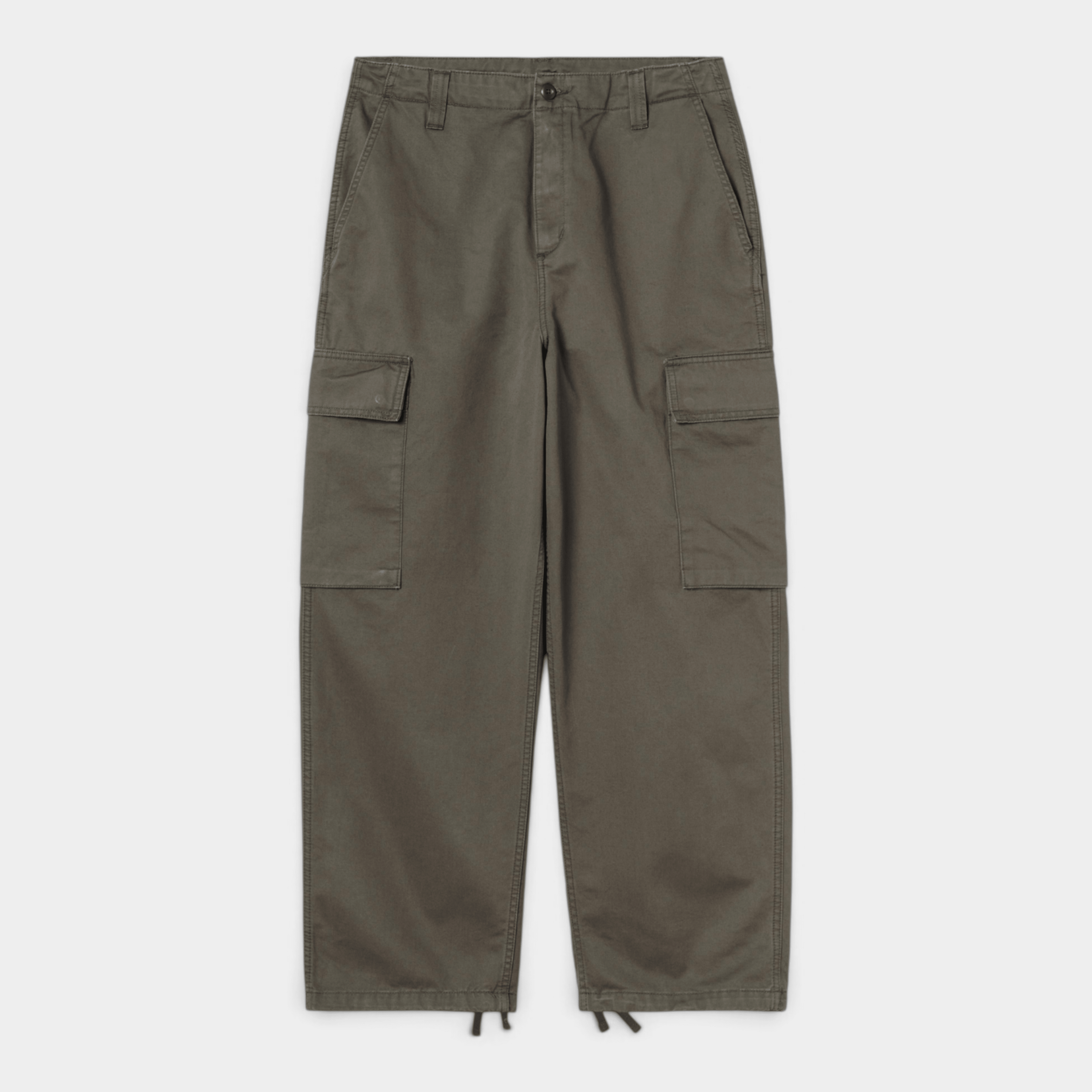 CARHARTT WIP - Carhartt Wip Pantaloni Cargo Kade - Kaki/1 - Hubert Humangoods