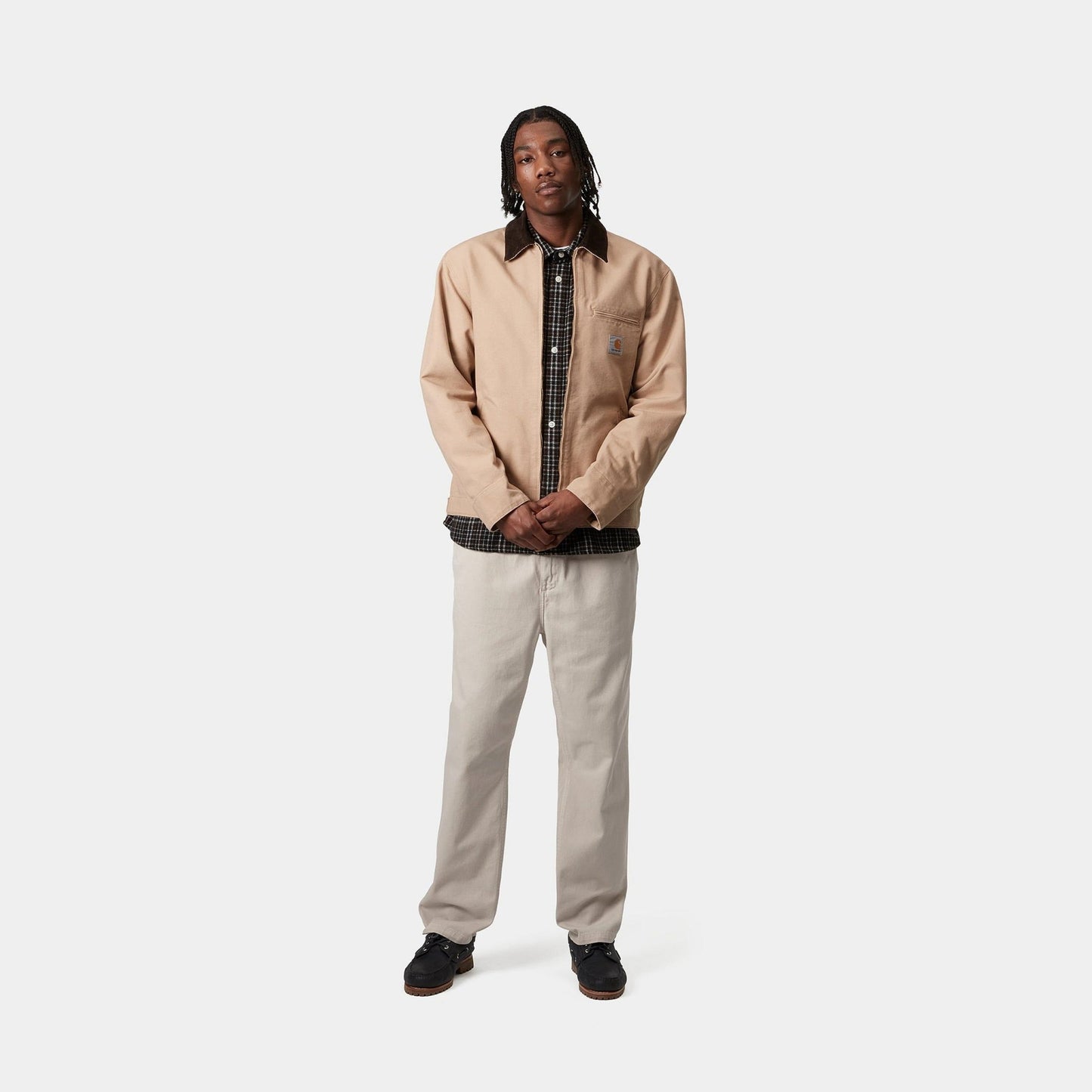 CARHARTT WIP Carhartt Wip Pantaloni Flint - Beige chiaro - Hubert Humangoods