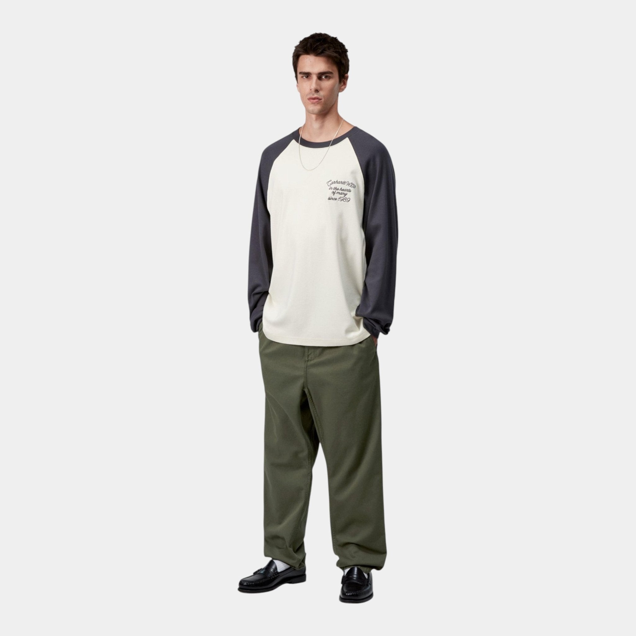 CARHARTT WIP Carhartt Wip Pantaloni Flint - Verde - Hubert Humangoods
