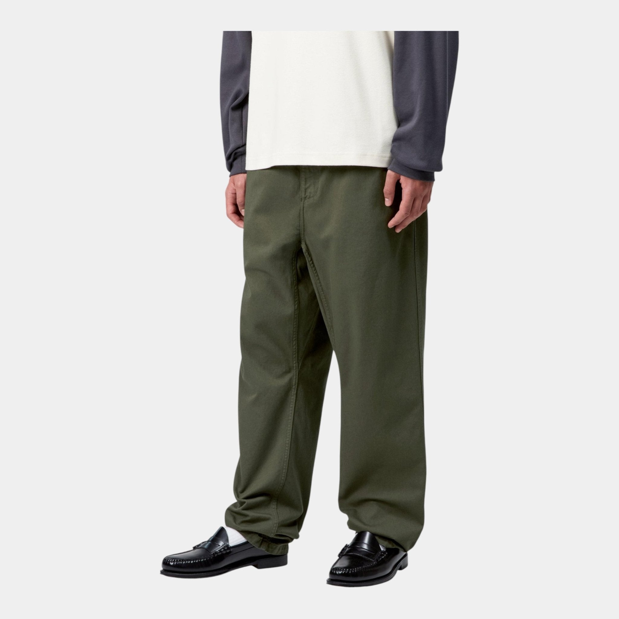 CARHARTT WIP Carhartt Wip Pantaloni Flint - Verde - Hubert Humangoods