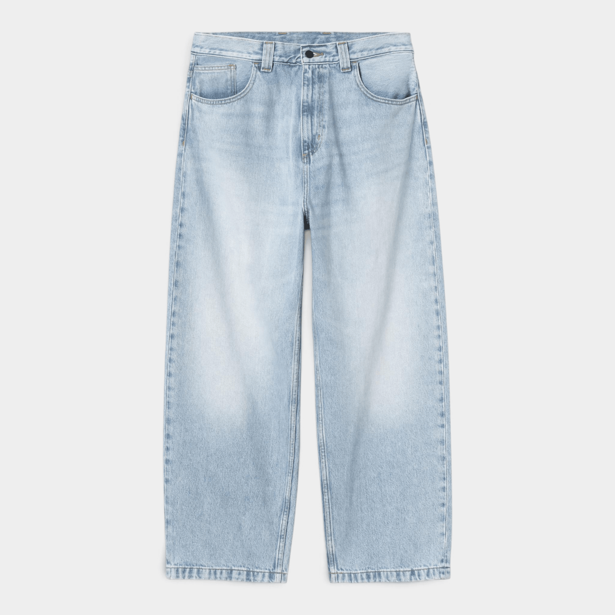 CARHARTT WIP - Carhartt Wip Pantaloni in denim Brandon - Blu chiaro slavato/1 - Hubert Humangoods