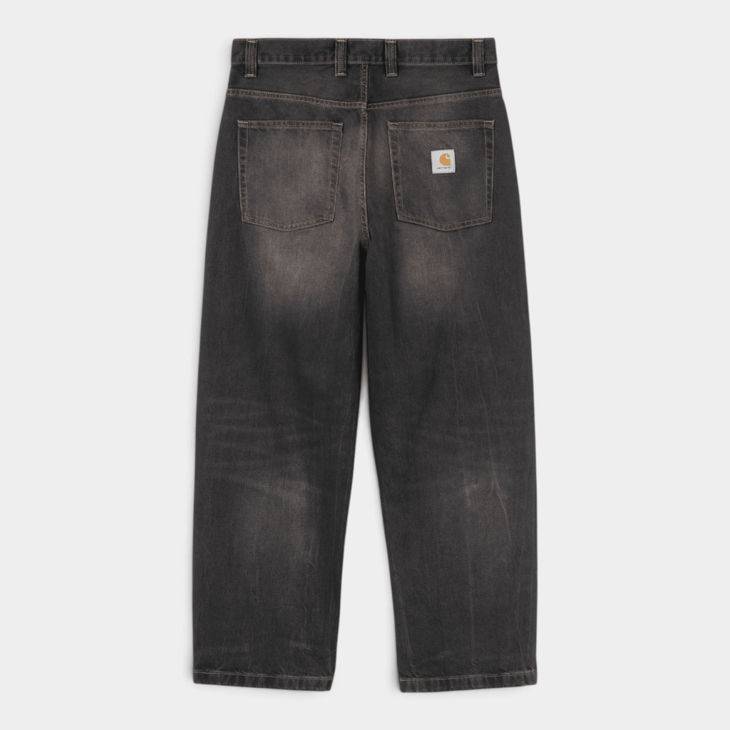 CARHARTT WIP - Carhartt Wip Pantaloni in denim Brandon - Nero tabacco/6 - Hubert Humangoods