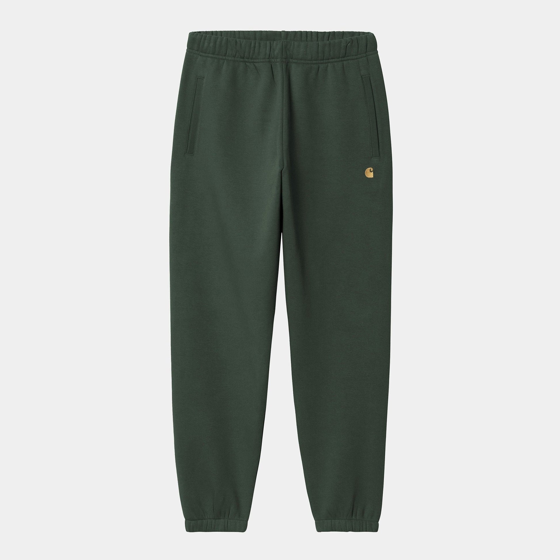 CARHARTT WIP Carhartt Wip Pantaloni in felpa Chase - Verde - Hubert Humangoods