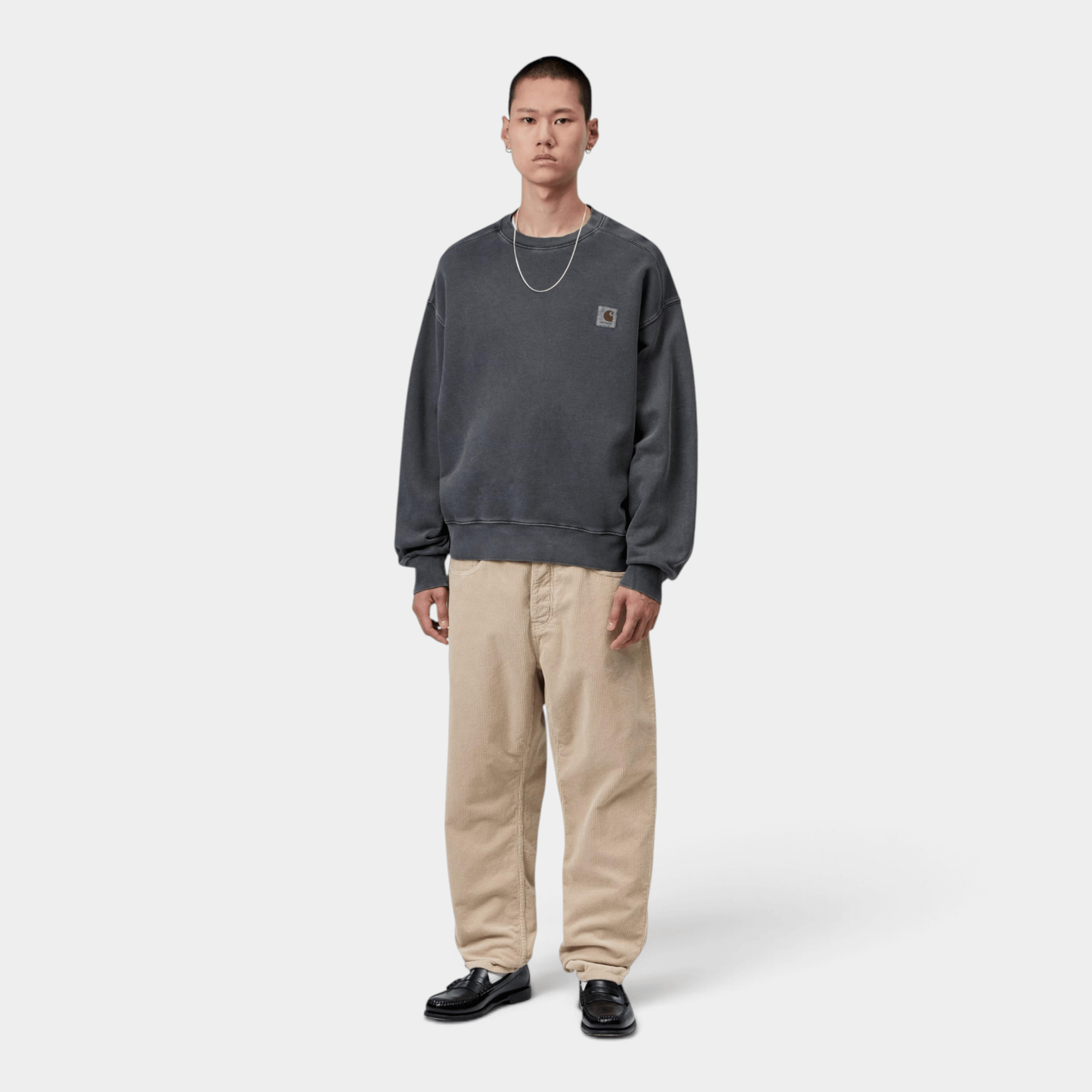 CARHARTT WIP - Carhartt Wip Pantaloni Newel in velluto a coste - Beige/4 - Hubert Humangoods