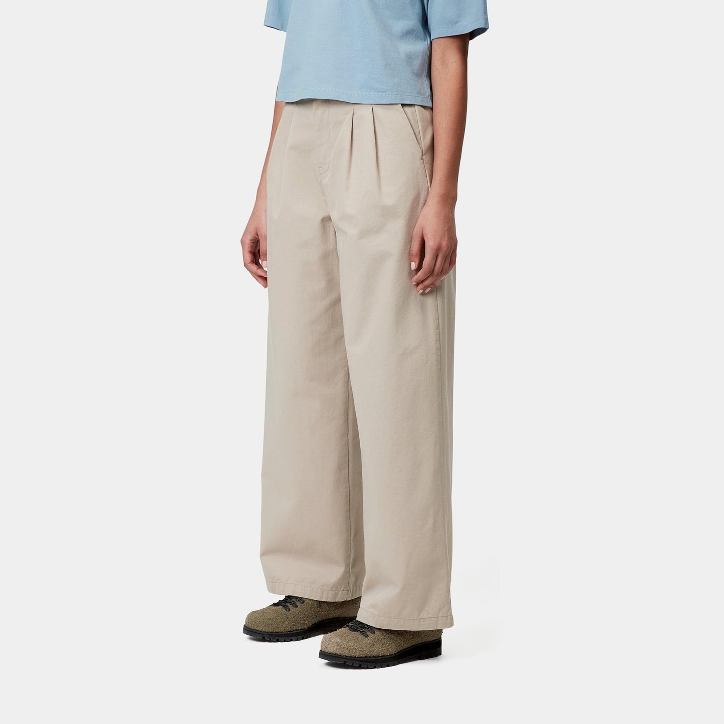 CARHARTT WIP Carhartt Wip Pantaloni W' Lola - Beige - Hubert Humangoods