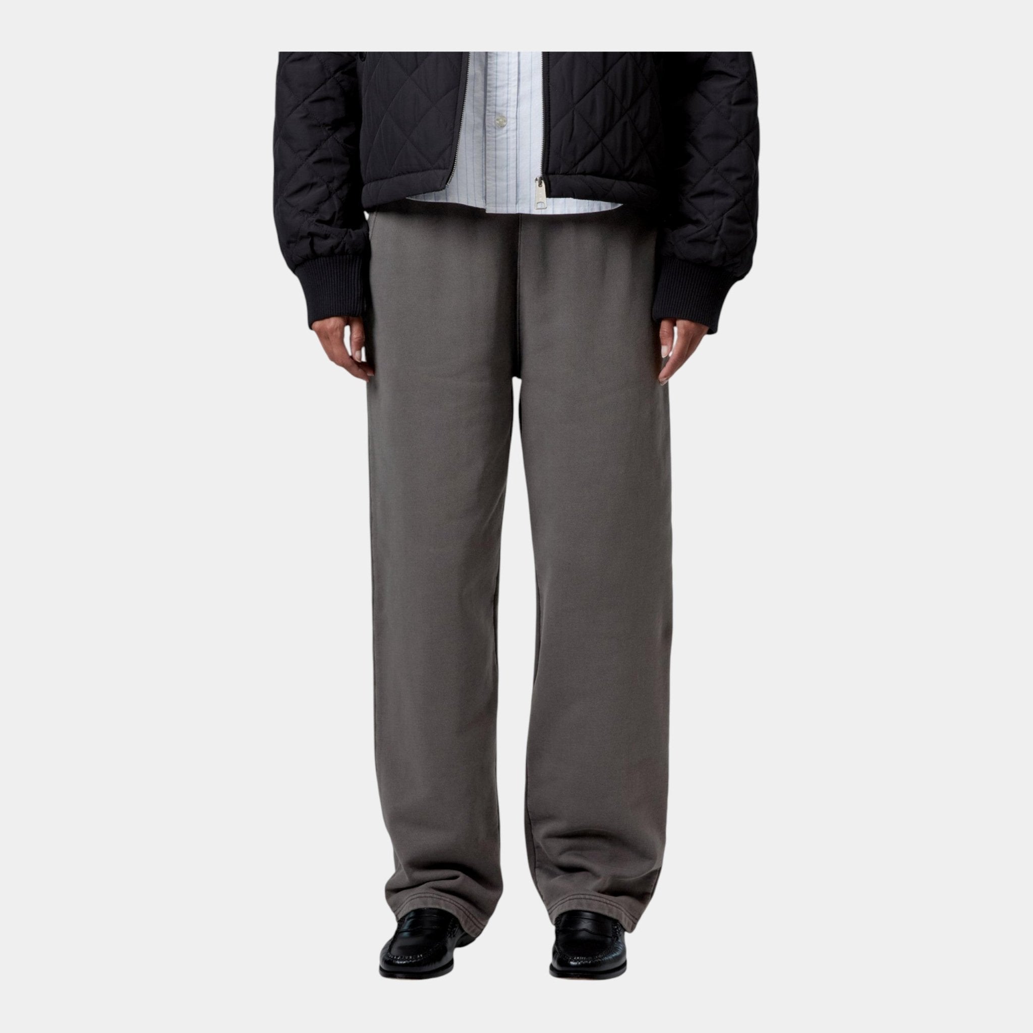 CARHARTT WIP Carhartt Wip Pantaloni W'Benton - Grafite - Hubert Humangoods