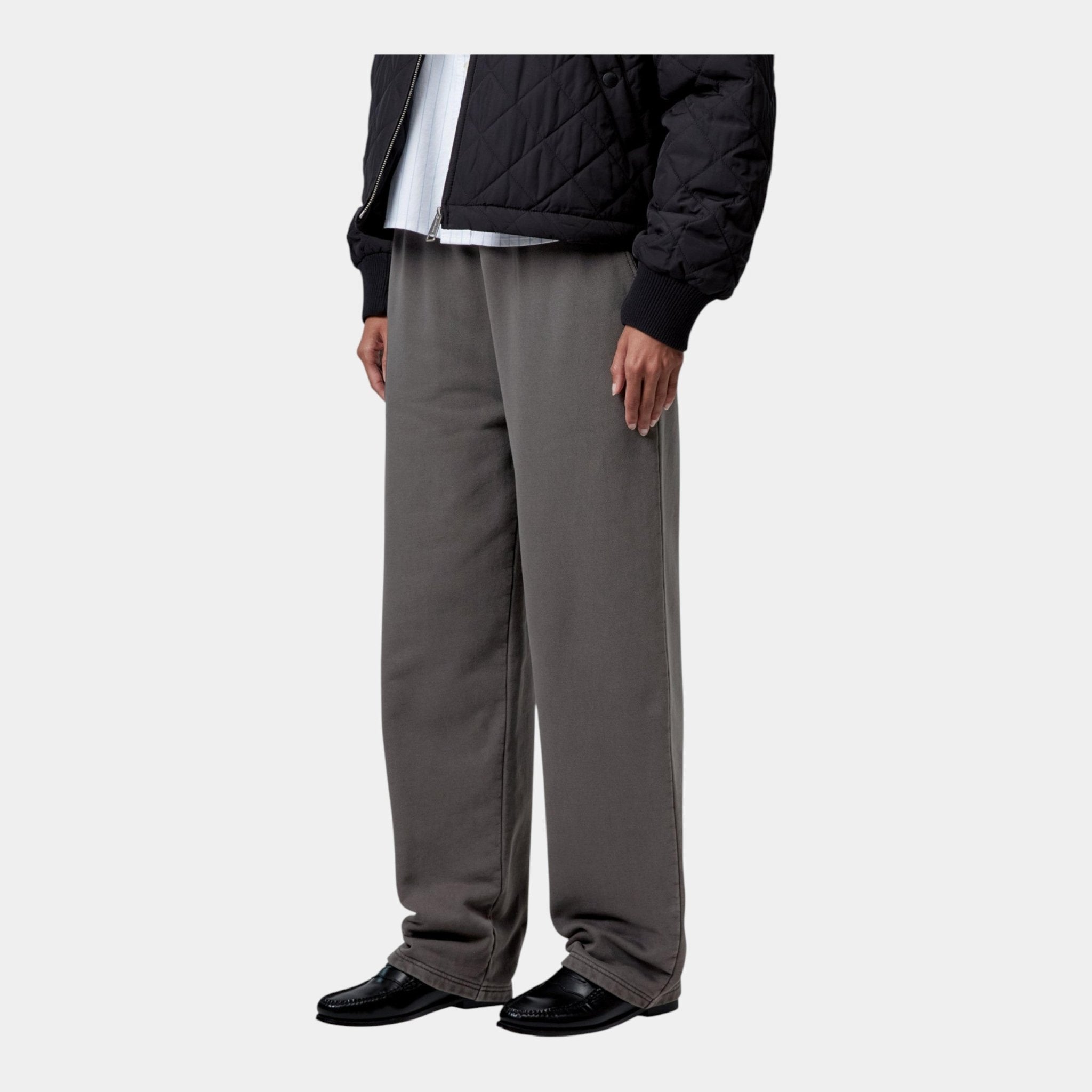CARHARTT WIP Carhartt Wip Pantaloni W'Benton - Grafite - Hubert Humangoods