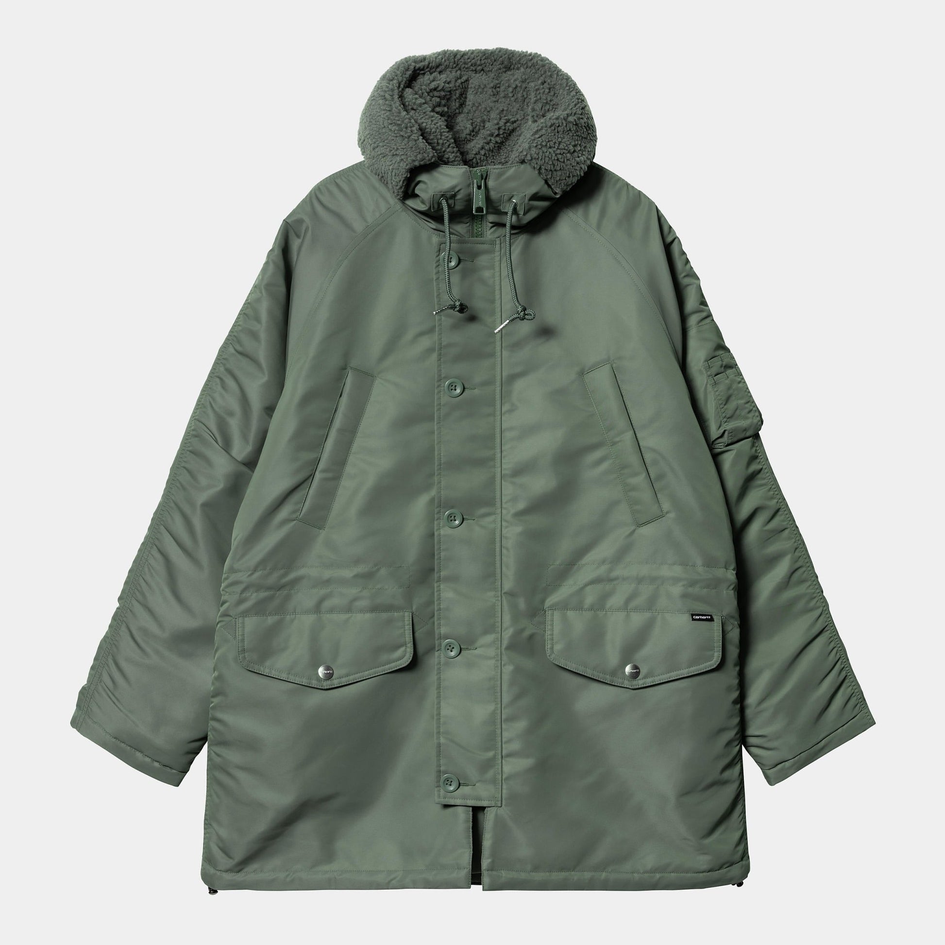 CARHARTT WIP Carhartt Wip Parka Olten - Verde - Hubert Humangoods