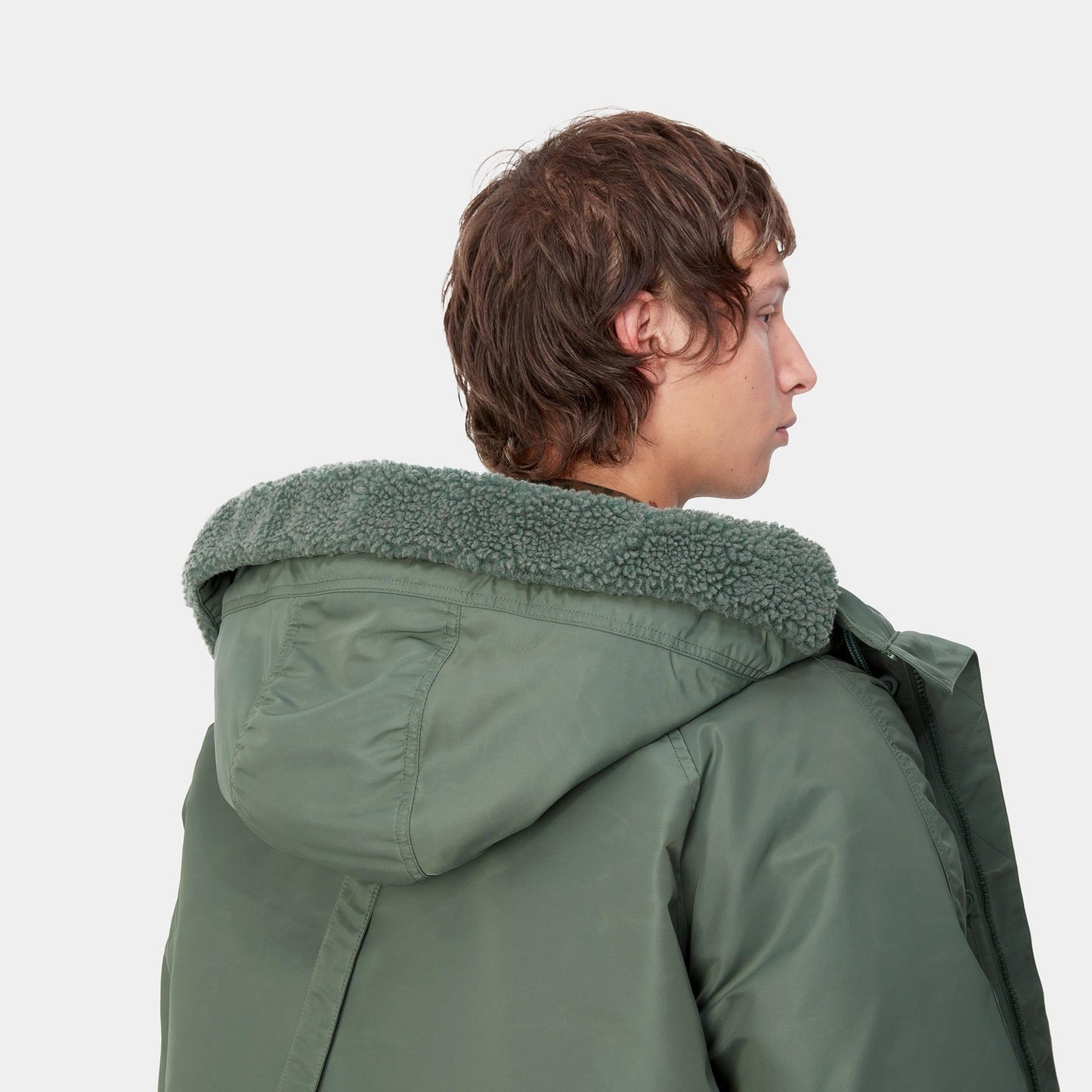 CARHARTT WIP Carhartt Wip Parka Olten - Verde - Hubert Humangoods