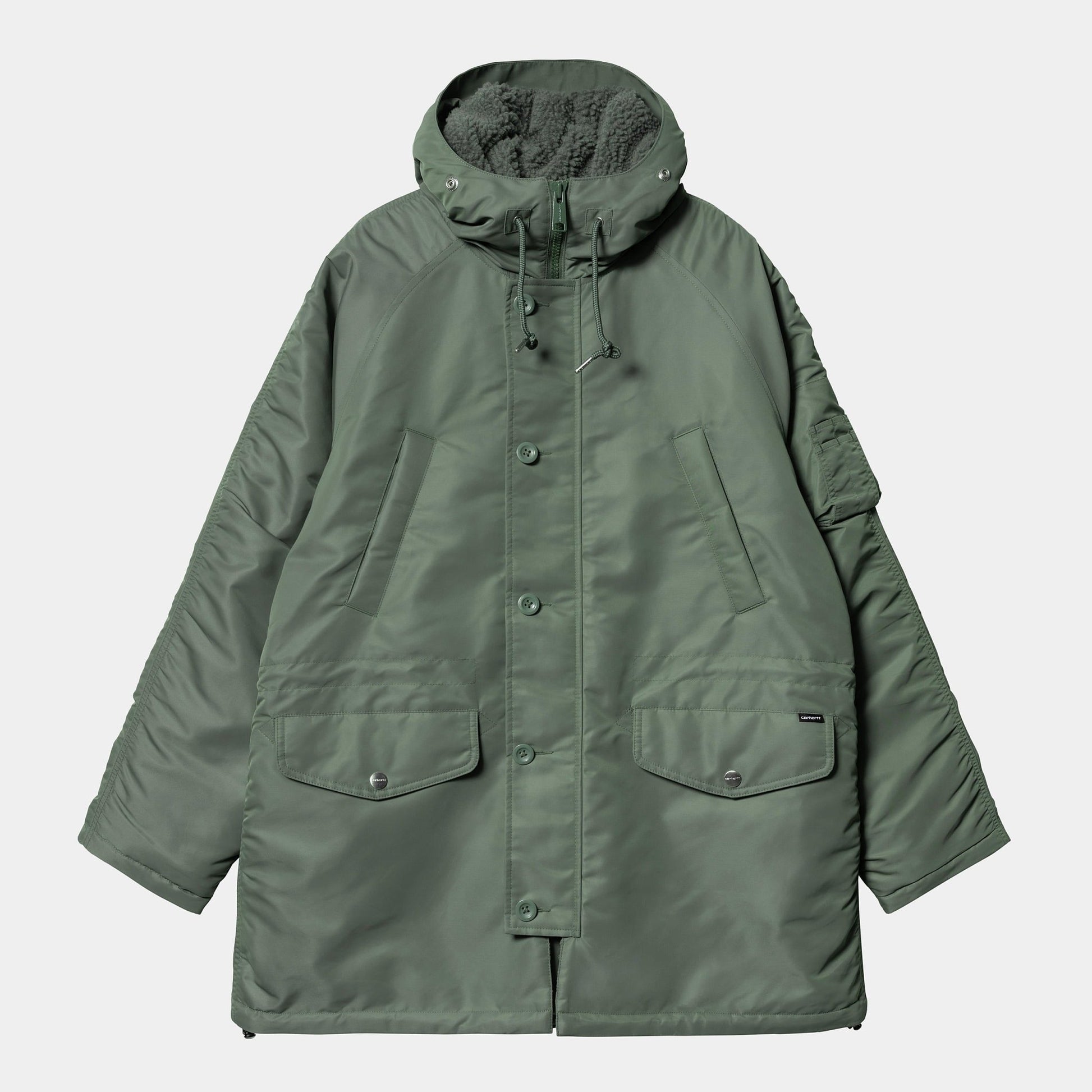 CARHARTT WIP Carhartt Wip Parka Olten - Verde - Hubert Humangoods