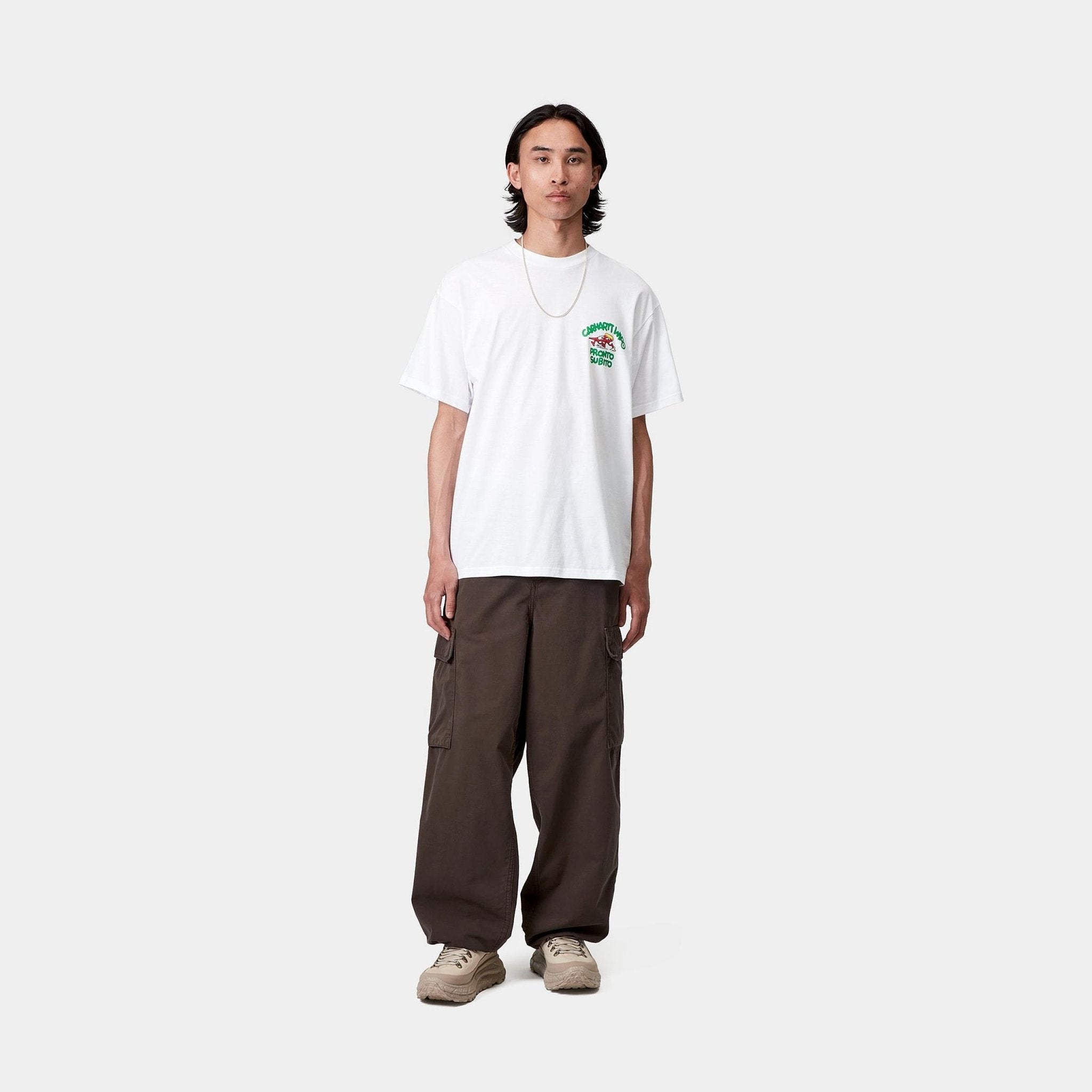 CARHARTT WIP Carhartt Wip Pronto T-shirt - Bianco - Hubert Humangoods