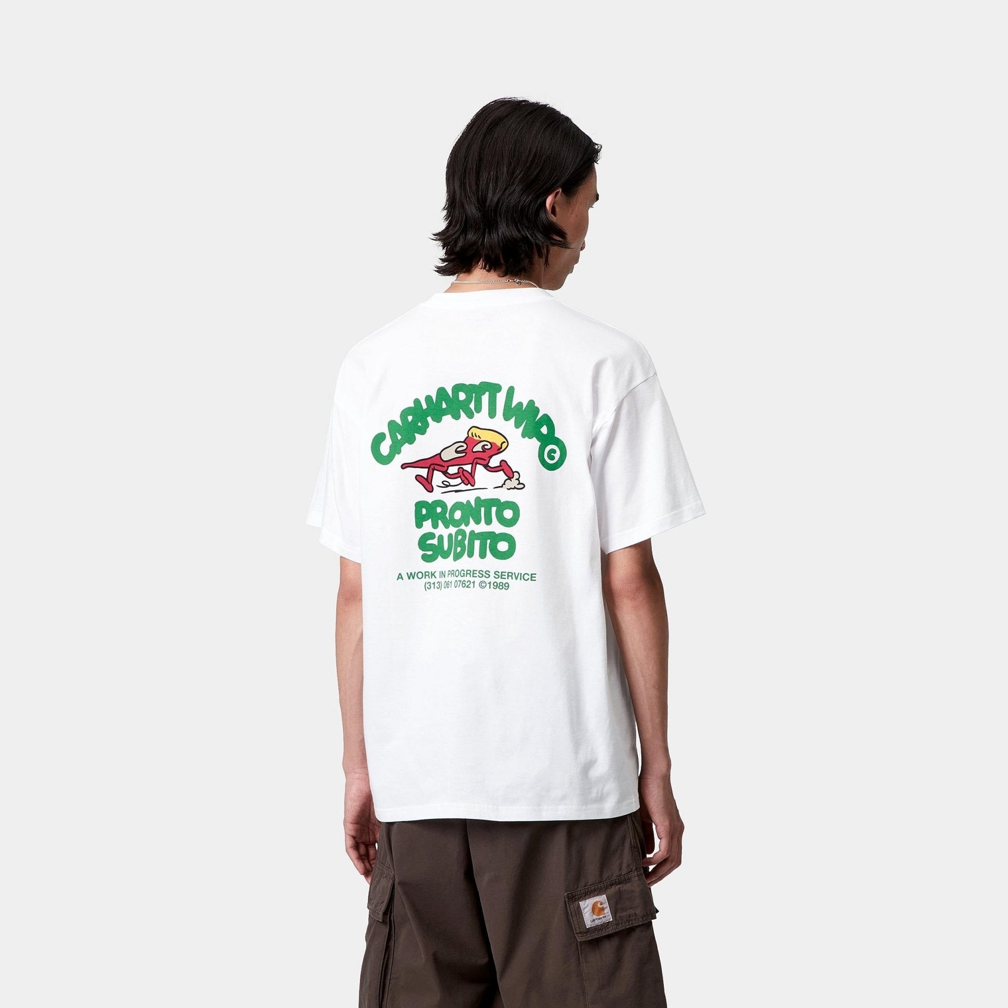 CARHARTT WIP Carhartt Wip Pronto T-shirt - Bianco - Hubert Humangoods