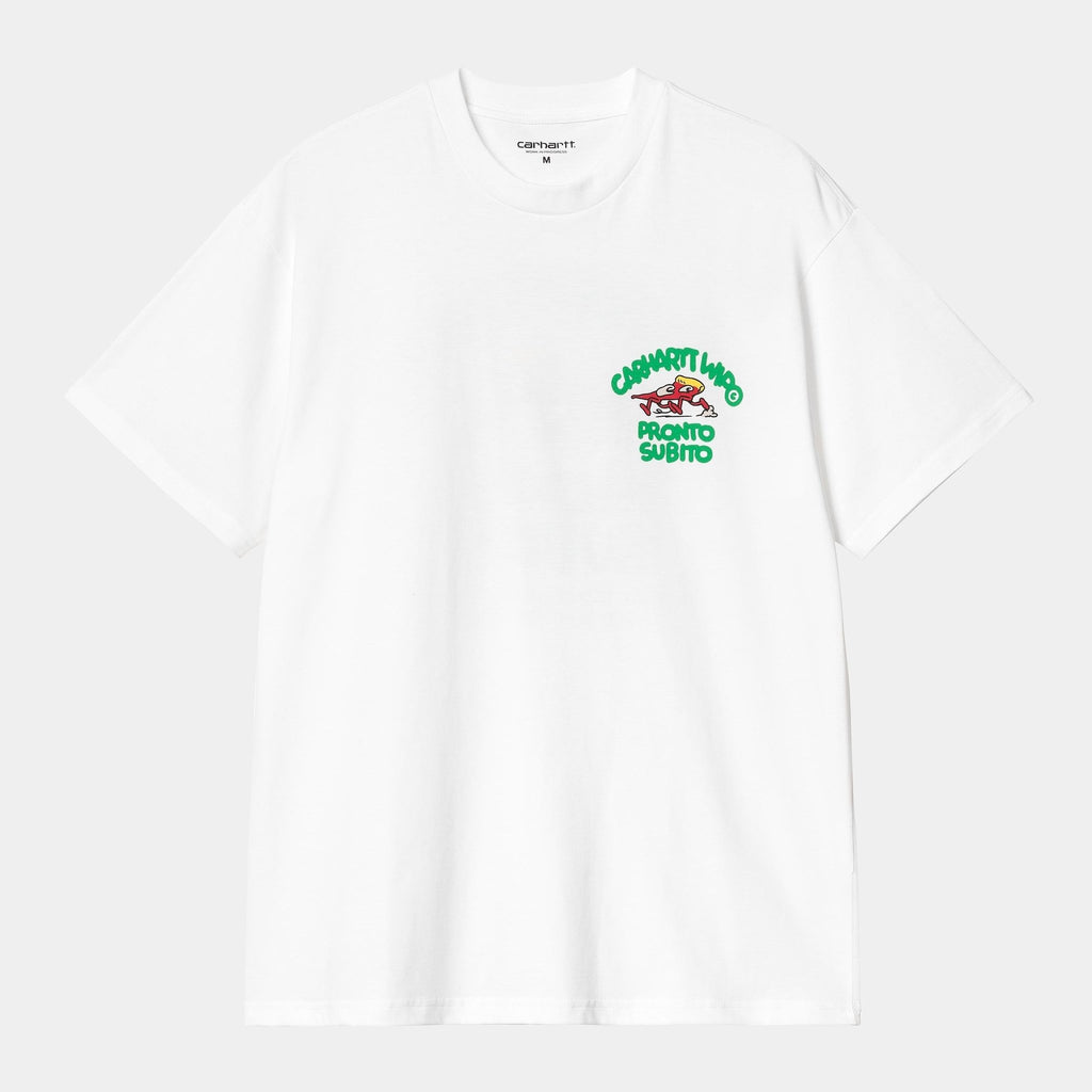 CARHARTT WIP Carhartt Wip Pronto T-shirt - Bianco - Hubert Humangoods