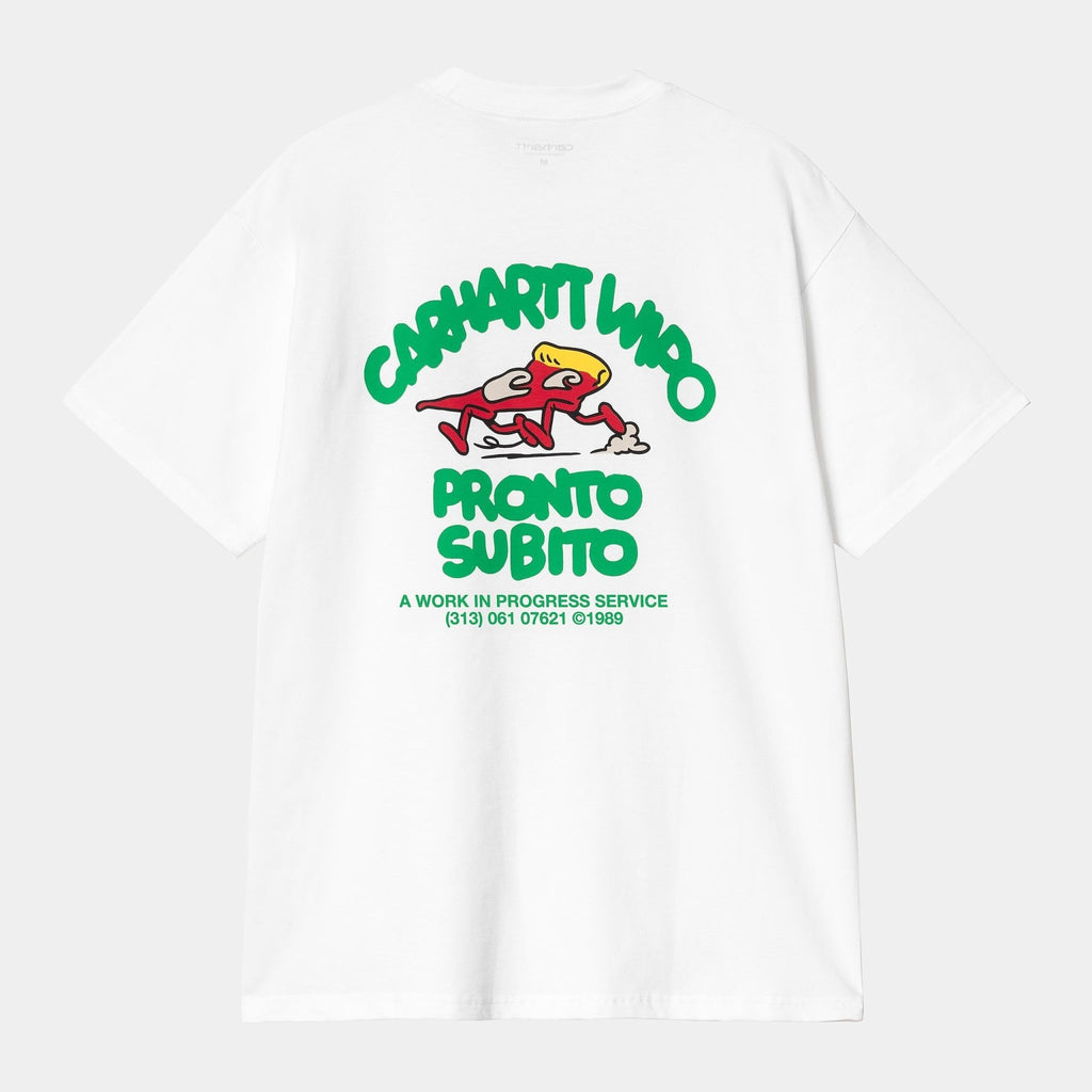 CARHARTT WIP Carhartt Wip Pronto T-shirt - Bianco - Hubert Humangoods