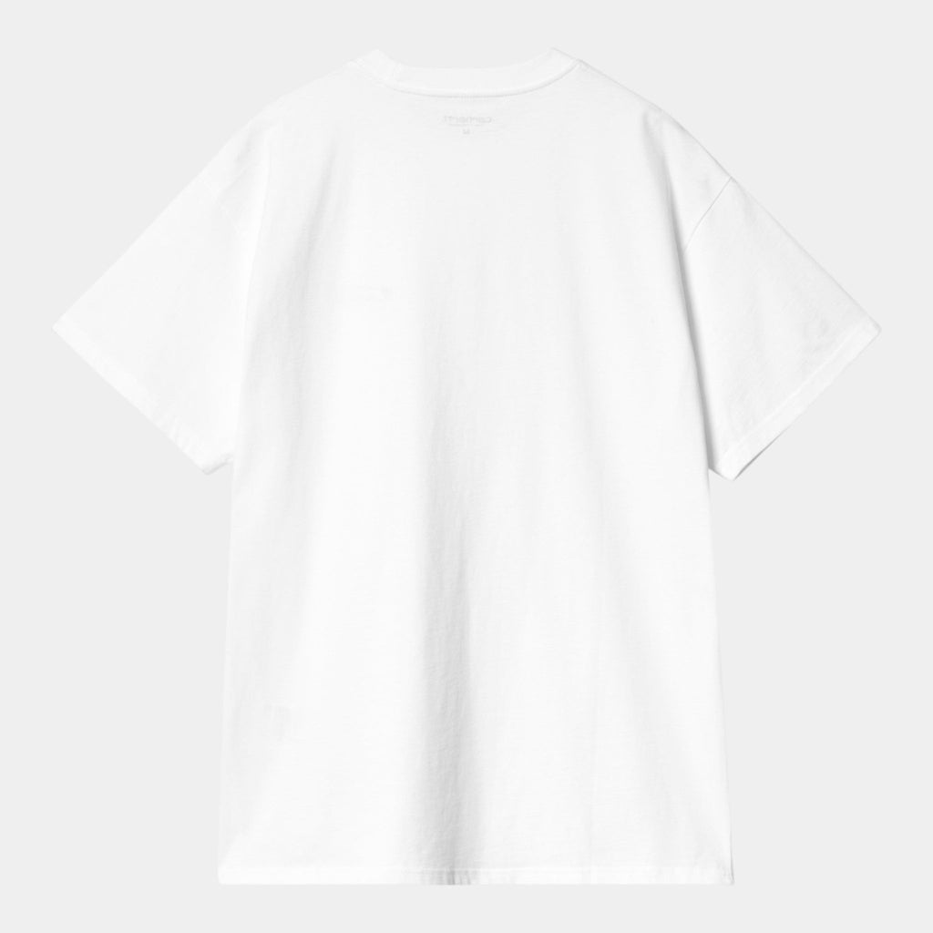 CARHARTT WIP Carhartt Wip Script Embroidery T-shirt - Bianco - Hubert Humangoods