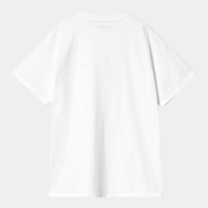 CARHARTT WIP Carhartt Wip Script Embroidery T-shirt - Bianco - Hubert Humangoods