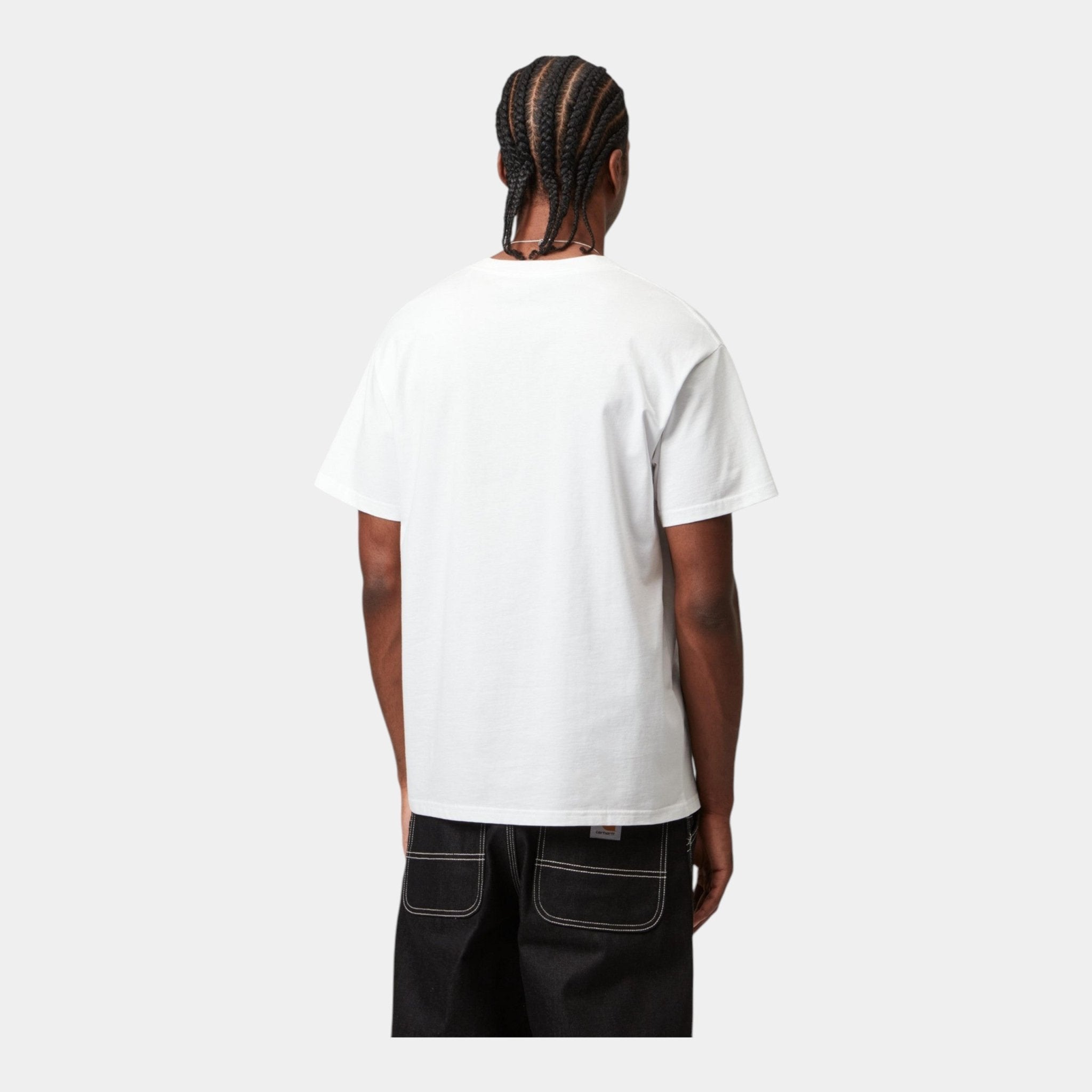 CARHARTT WIP Carhartt Wip Script Embroidery T-shirt - Bianco - Hubert Humangoods
