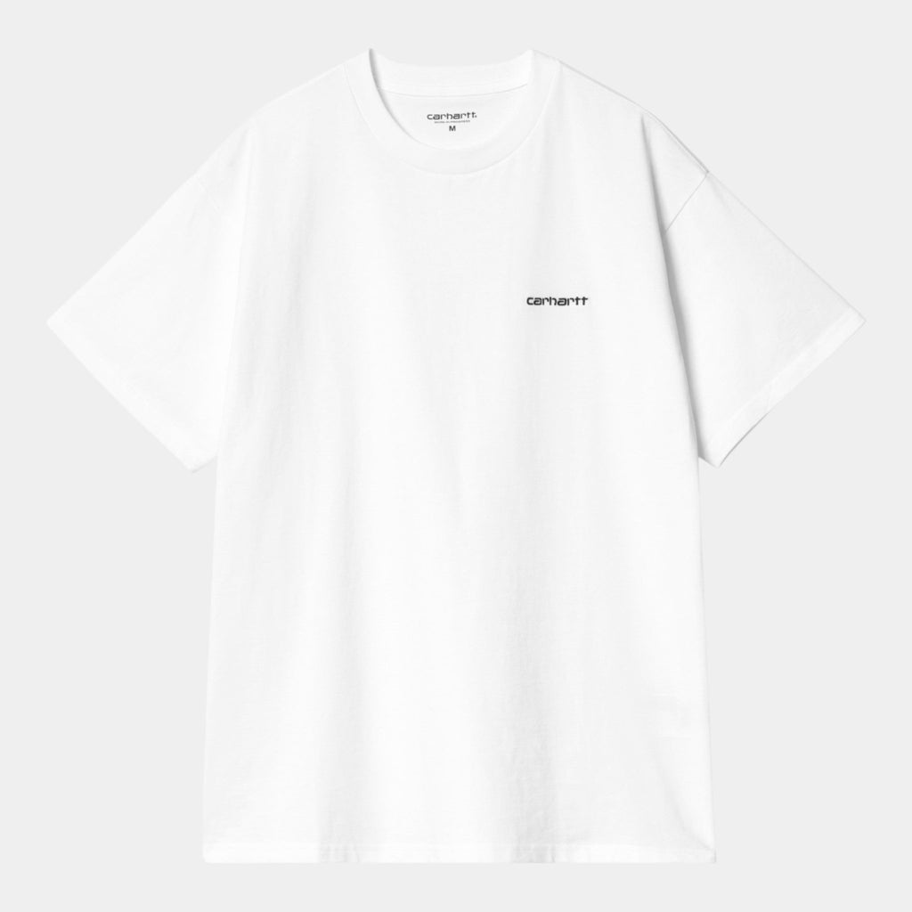 CARHARTT WIP Carhartt Wip Script Embroidery T-shirt - Bianco - Hubert Humangoods