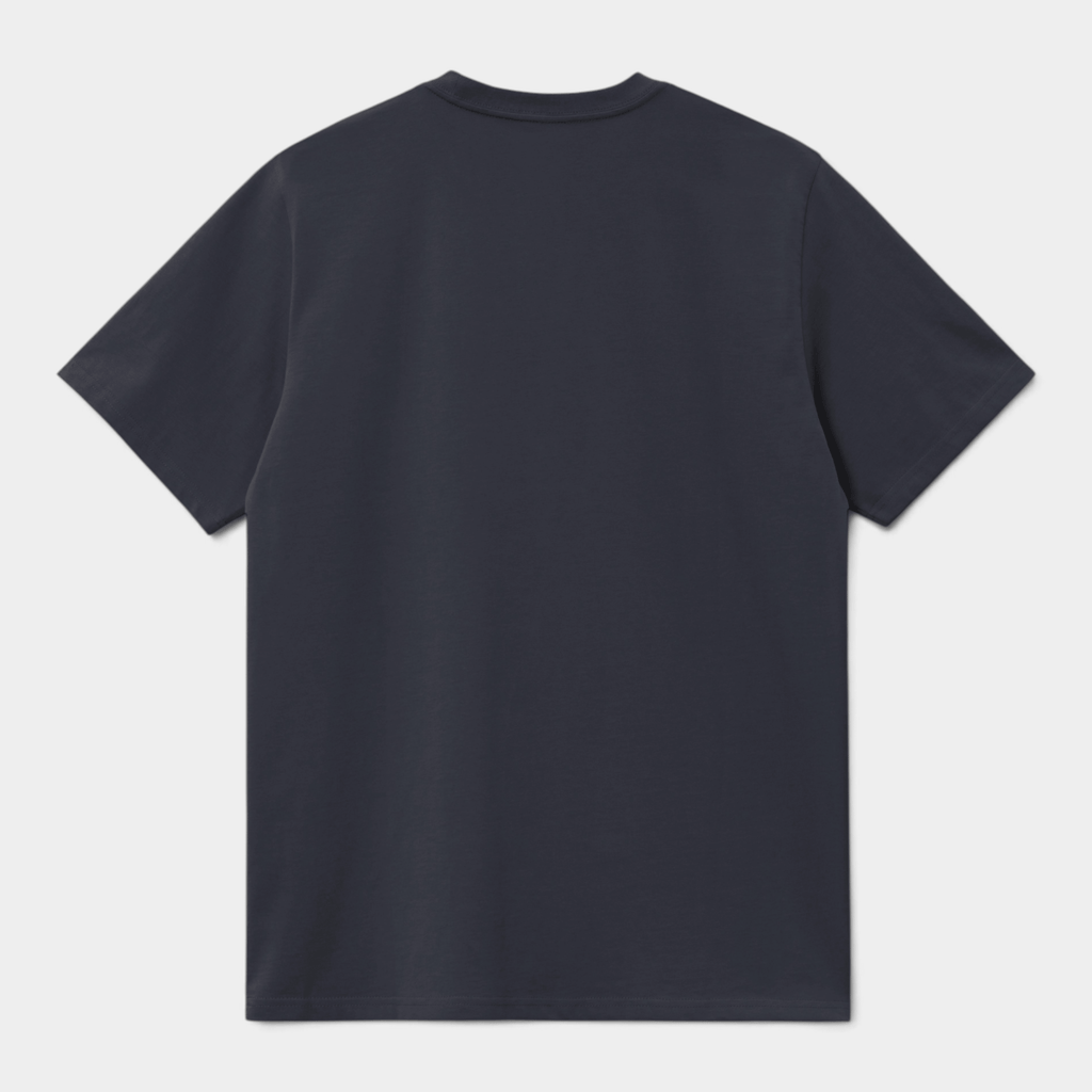 CARHARTT WIP - Carhartt Wip Script Embroidery T-shirt - Blu/5 - Hubert Humangoods
