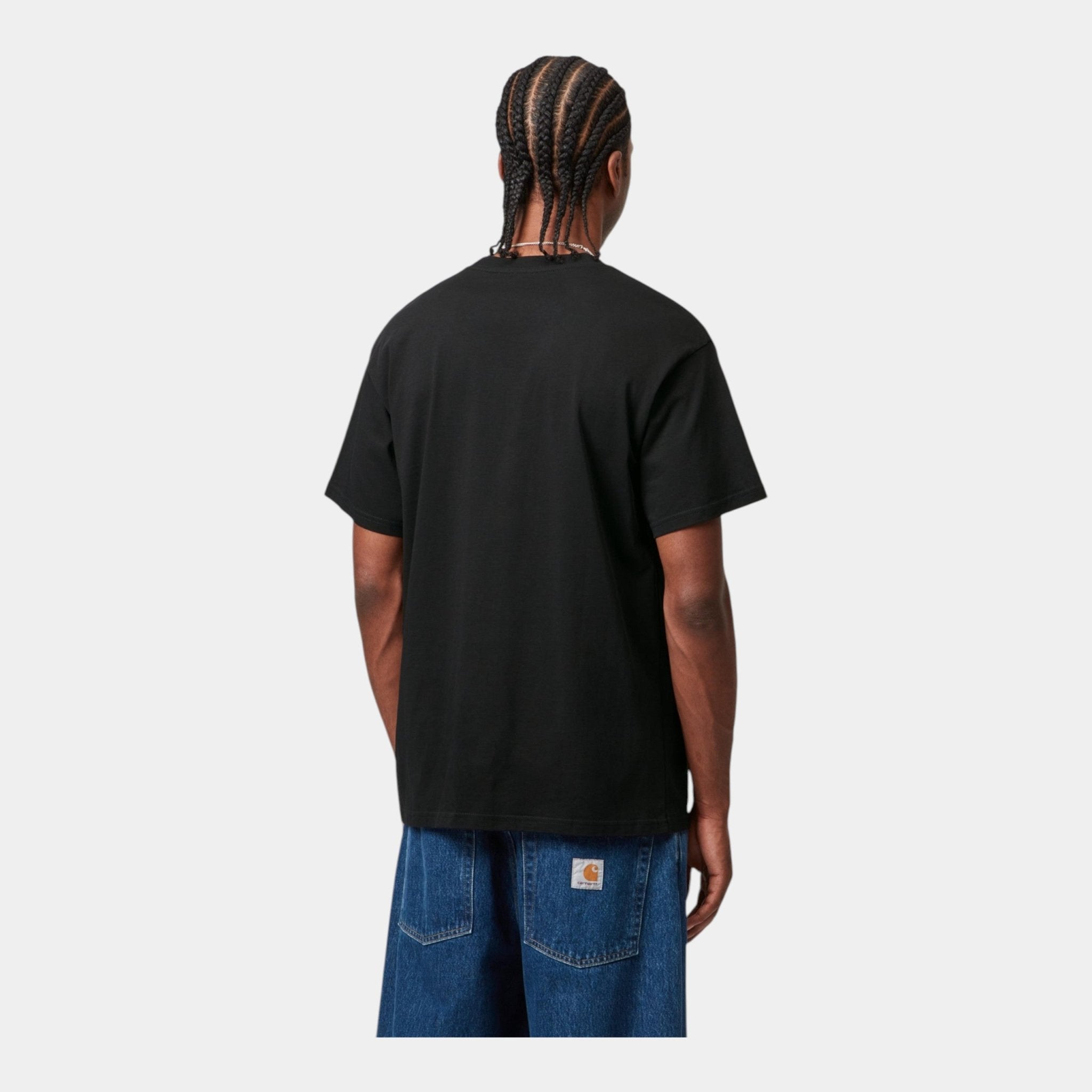 CARHARTT WIP Carhartt Wip Script Embroidery T-shirt - Nero - Hubert Humangoods