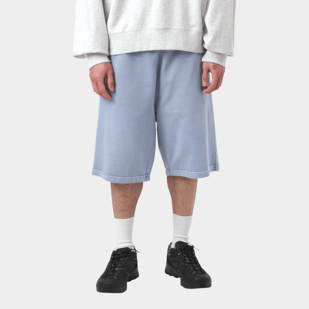 CARHARTT WIP - Carhartt Wip Short Nelson in felpa - Azzurro/2 - Hubert Humangoods