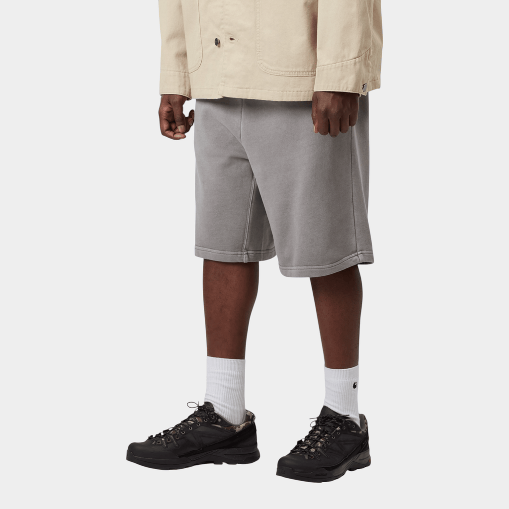 CARHARTT WIP - Carhartt Wip Short Nelson in felpa - Grigio/4 - Hubert Humangoods