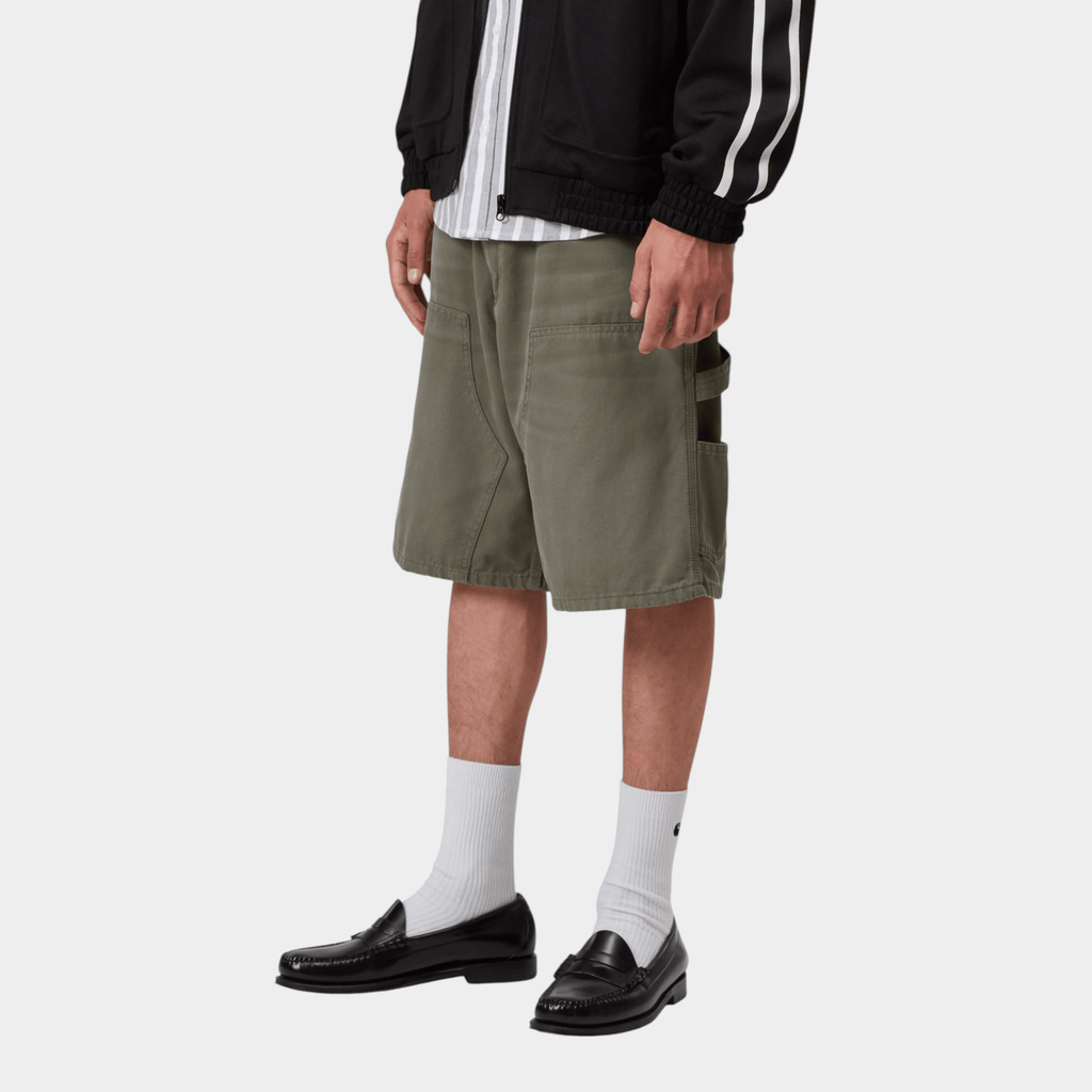 CARHARTT WIP - Carhartt Wip Shorts Double knee - Verde chiaro/3 - Hubert Humangoods